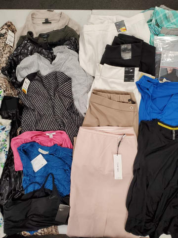 Women's Clothing Wholesale Lot CALVIN KLEIN, Eileen Fisher,  MICHAEL KORS, NIKE, Free People, 32 Dgrees, INC, Alfani and more, 22Units, Shelf Pulls, MSRP $1,526.00