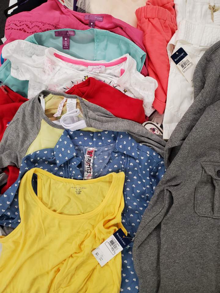 Kid's Clothing Wholesale Lot Nautica, Ralph Lauren, Tommy Hilfiger, Epic Threads, and more, 32 Units, Shelf Pulls, MSRP $995