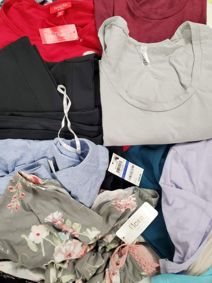 Women's Clothing Wholesale Lot NIKE, Calvin Klein, MICHAEL KORS, VINCE CAMUTO, 1 STATE, Disney, American Apparel, IDEOLOGY, Alfani and more, 26 Units, Shelf Pulls, MSRP $1,467.98