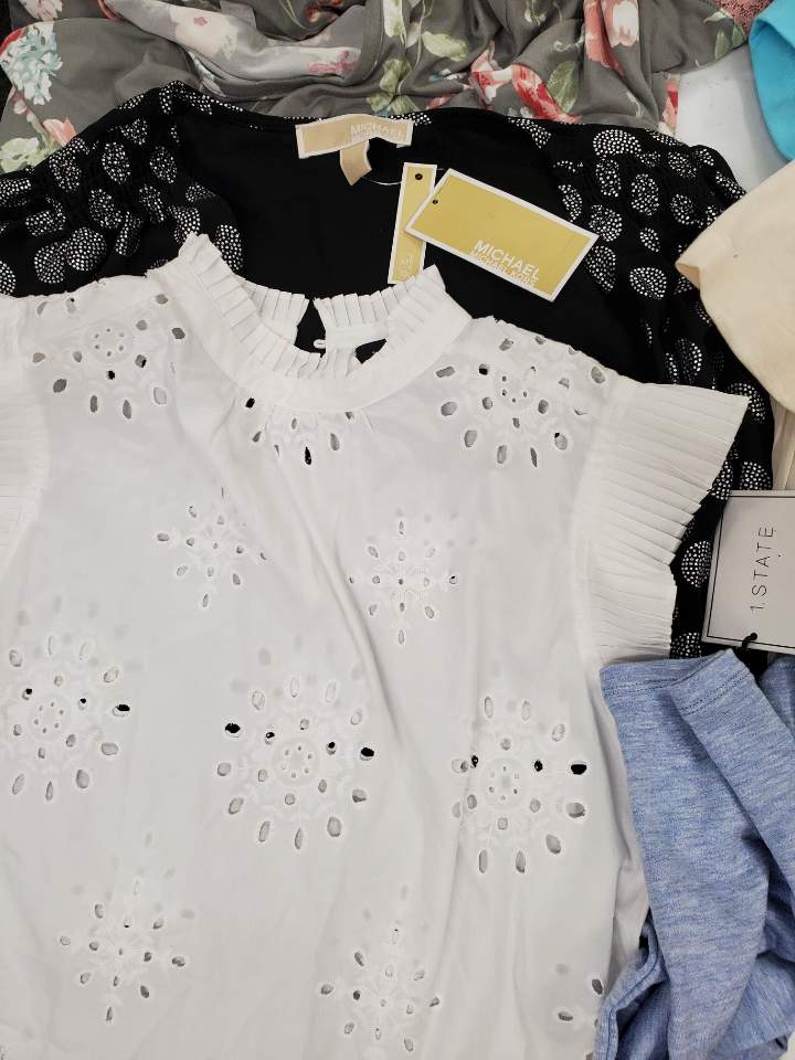 Women's Clothing Wholesale Lot NIKE, Calvin Klein, MICHAEL KORS, VINCE CAMUTO, 1 STATE, Disney, American Apparel, IDEOLOGY, Alfani and more, 26 Units, Shelf Pulls, MSRP $1,467.98