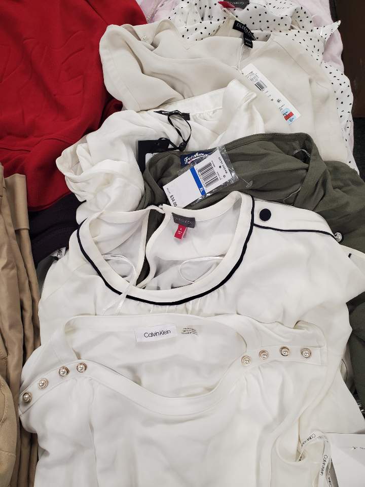 Women's Clothing Wholesale Lot Calvin Klein, DKNY, EILEEN FISHER, LAUREN RALPH LAUREN, NIKE, Steve Madden, VINCE CAMUTO, FREE PEOPLE, IDEOLOGY, INC  and more,  24 Units, Customer Returns, MSRP $1,853.50