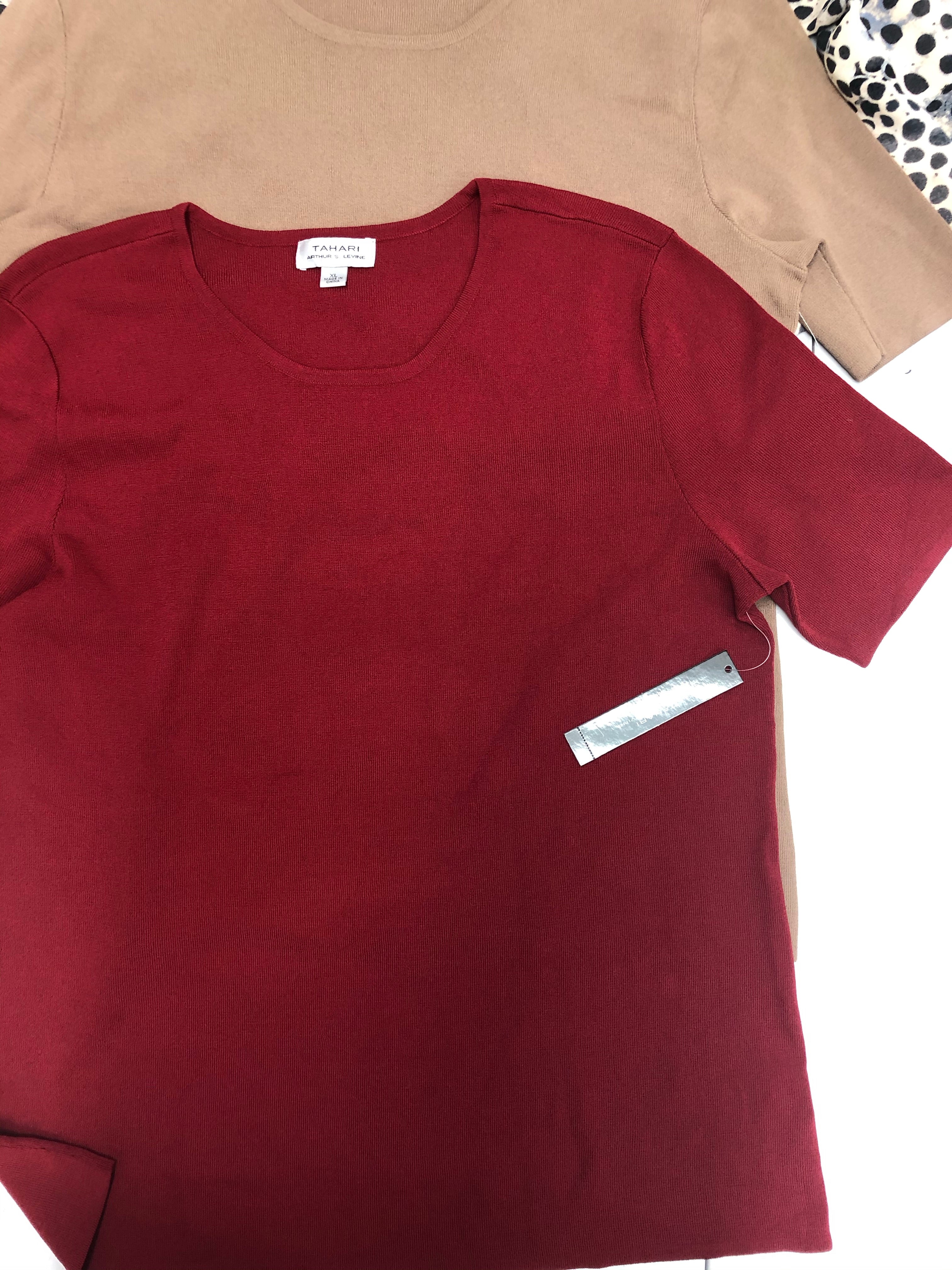 Women's Clothing Top Wholesale Lot, Tahari, Vince Camuto, Alfani and more, 13 Units, Shelf Pulls, MSRP $872