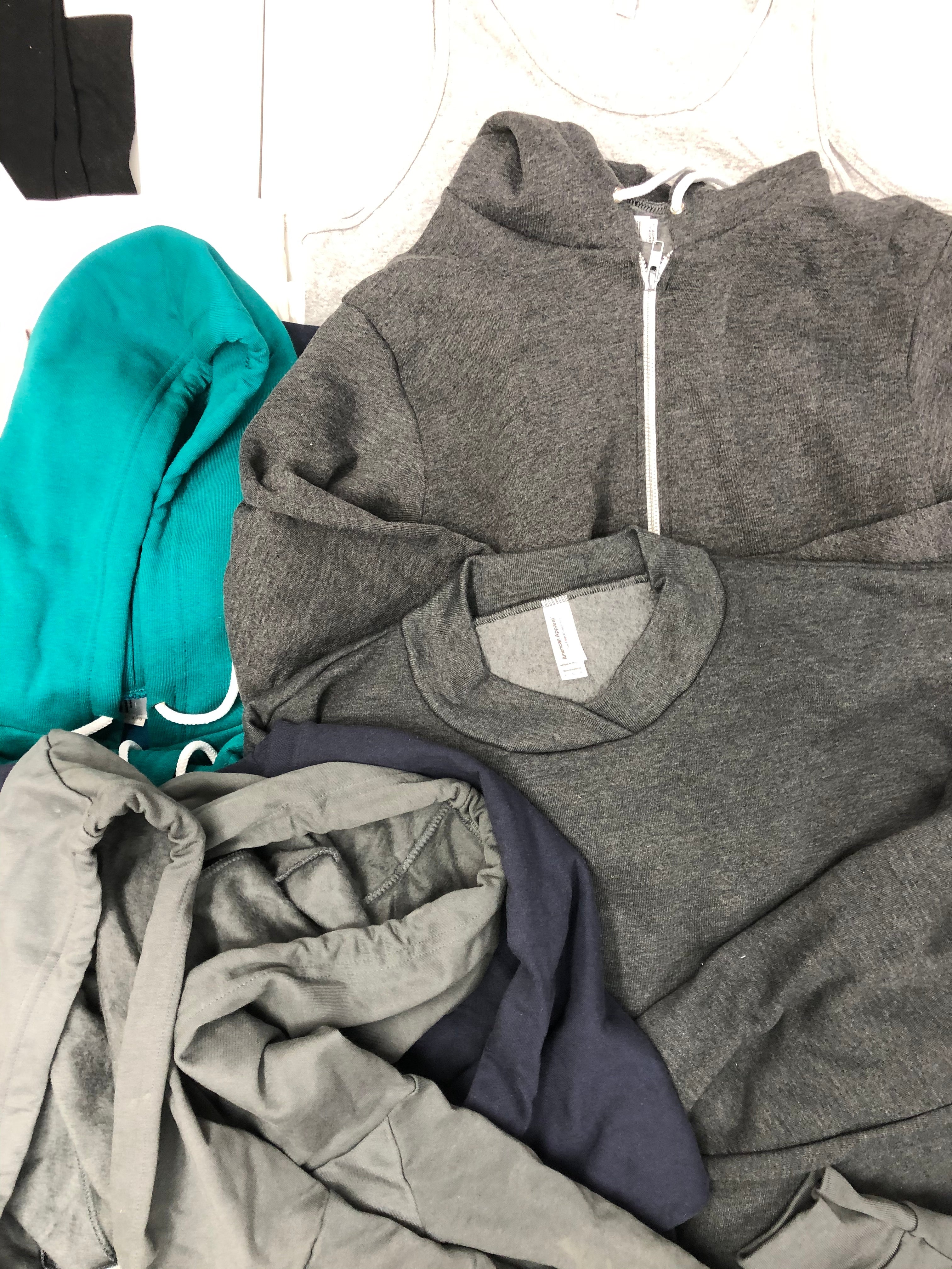Men's Clothing Top Wholesale Lot, American Apparel Only, 23 Units, Shelf Pulls, MSRP $696