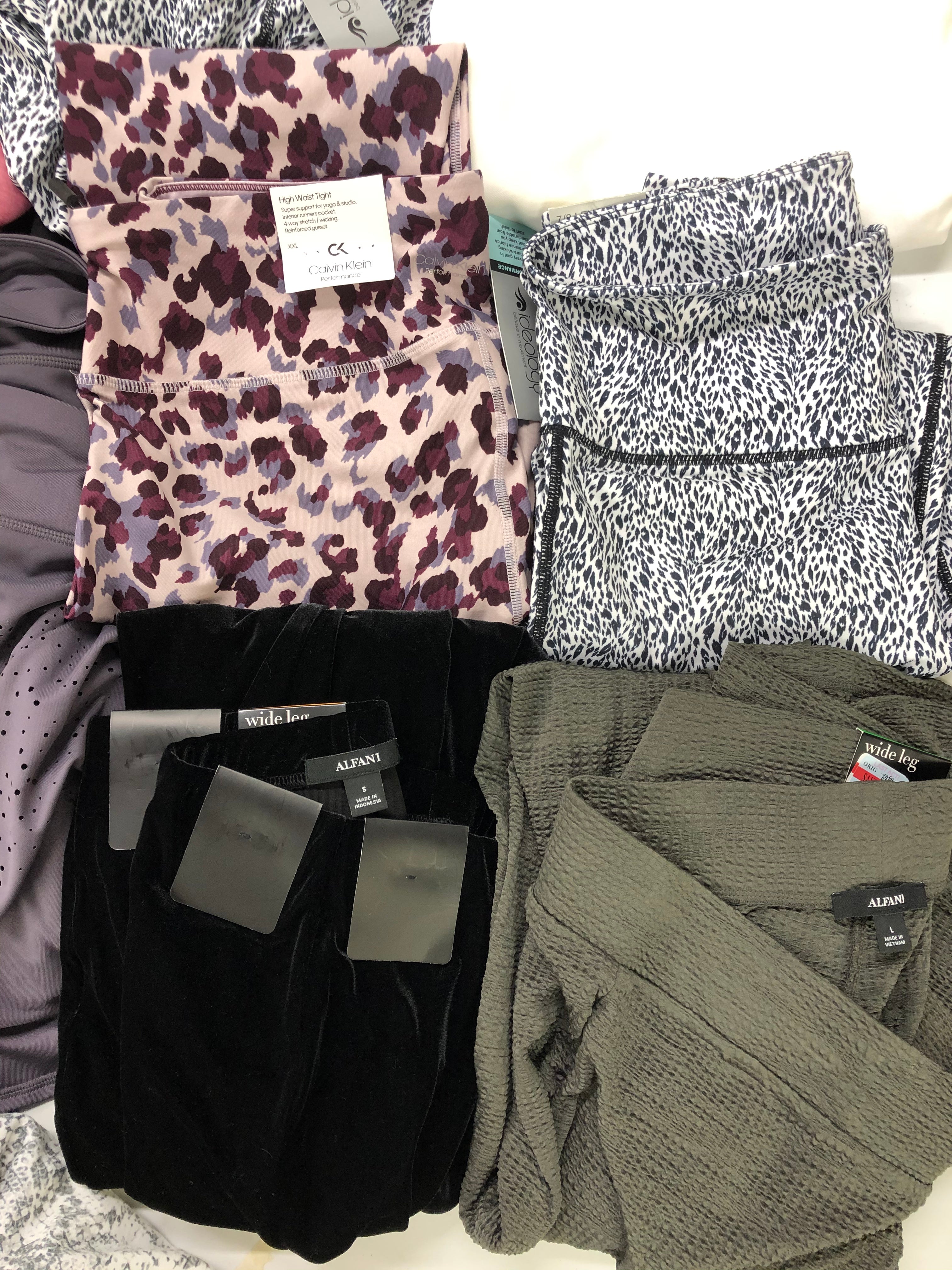 Women's Clothing Wholesale Lot CALVIN KLEIN, DKNY, Michael Kors, Tommy Hilfiger, American apparel, KENDALL KYLIE, Ideology and more, 25 Units, Shelf Pulls, MSRP $1,603.50