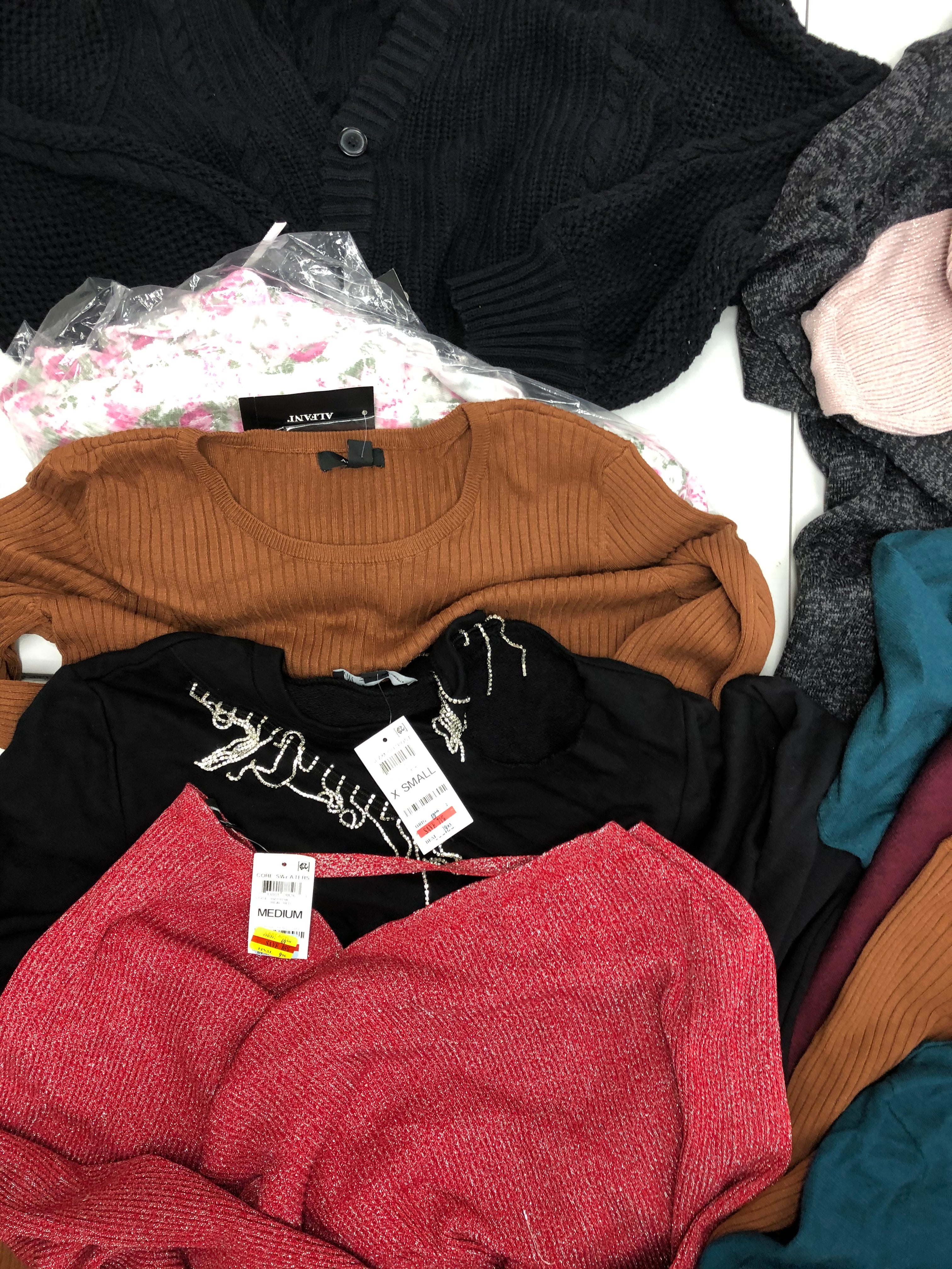 Women's Clothing Top Wholesale Lot, Alfani, Ideology and INC 11 Units, Shelf Pulls, MSRP $764.50