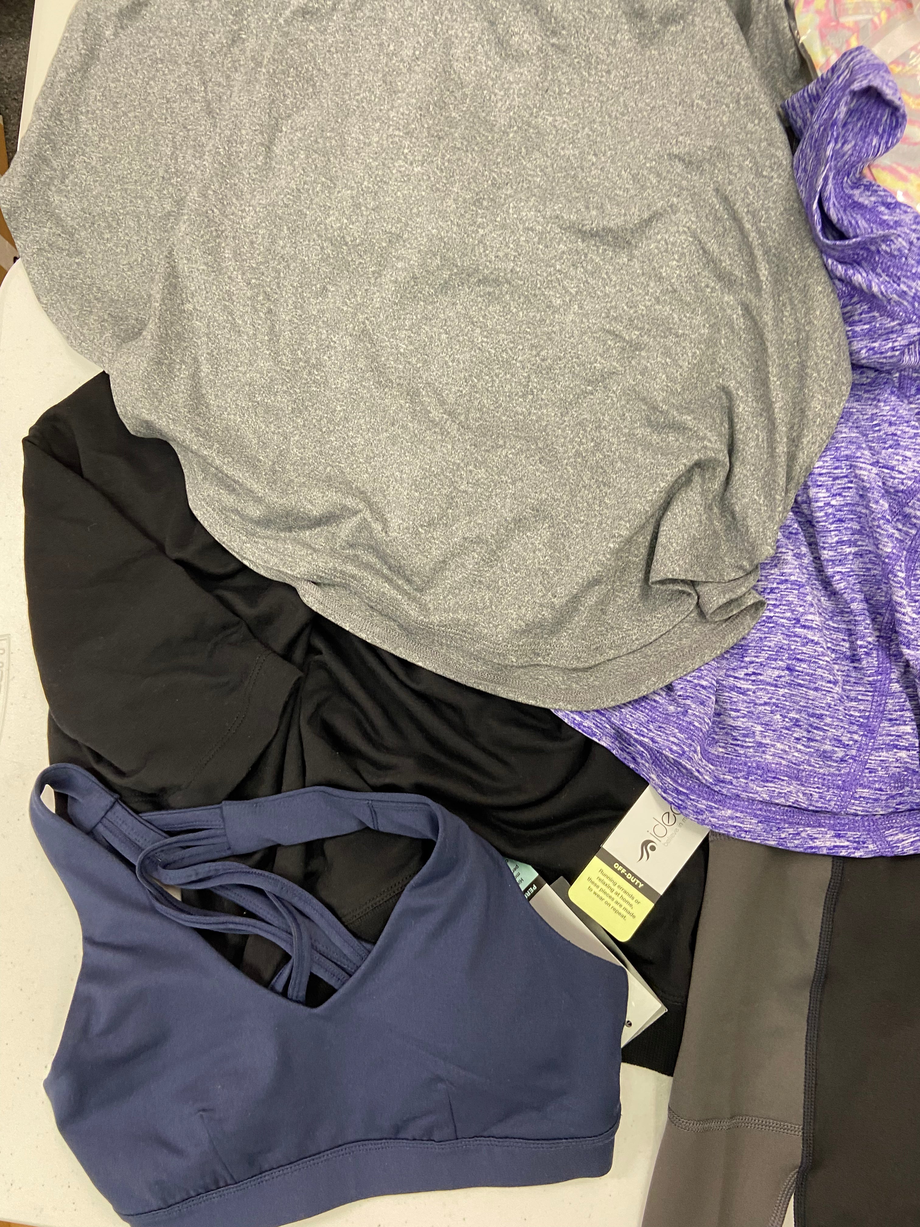 Women's Clothing Activewear Wholesale Lot, IDEOLOGY and more, 22 items, Shelf Pulls, MSRP $754