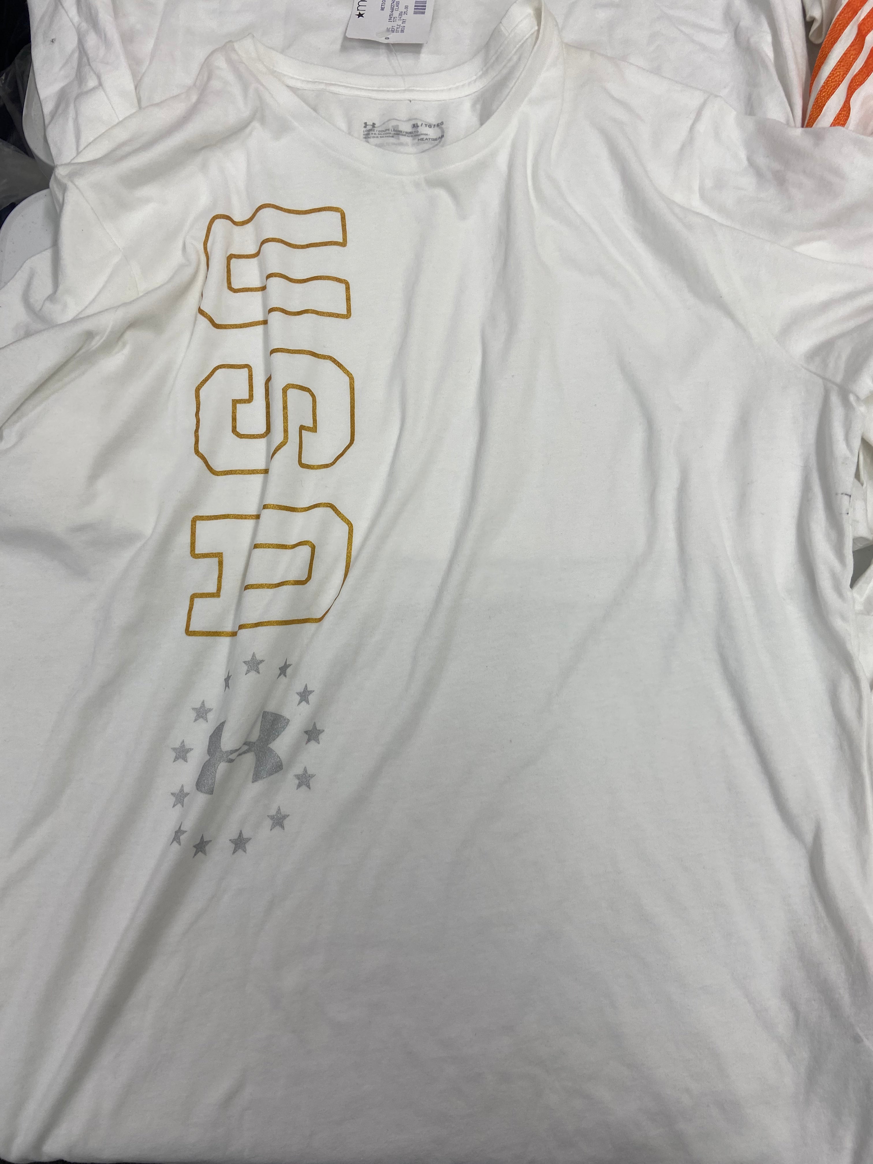 Men's Clothings Workout Tops Wholesale Lot, ADIDAS, UNDER ARMOUR and more, 6 items, CUSTOMER RETURNS