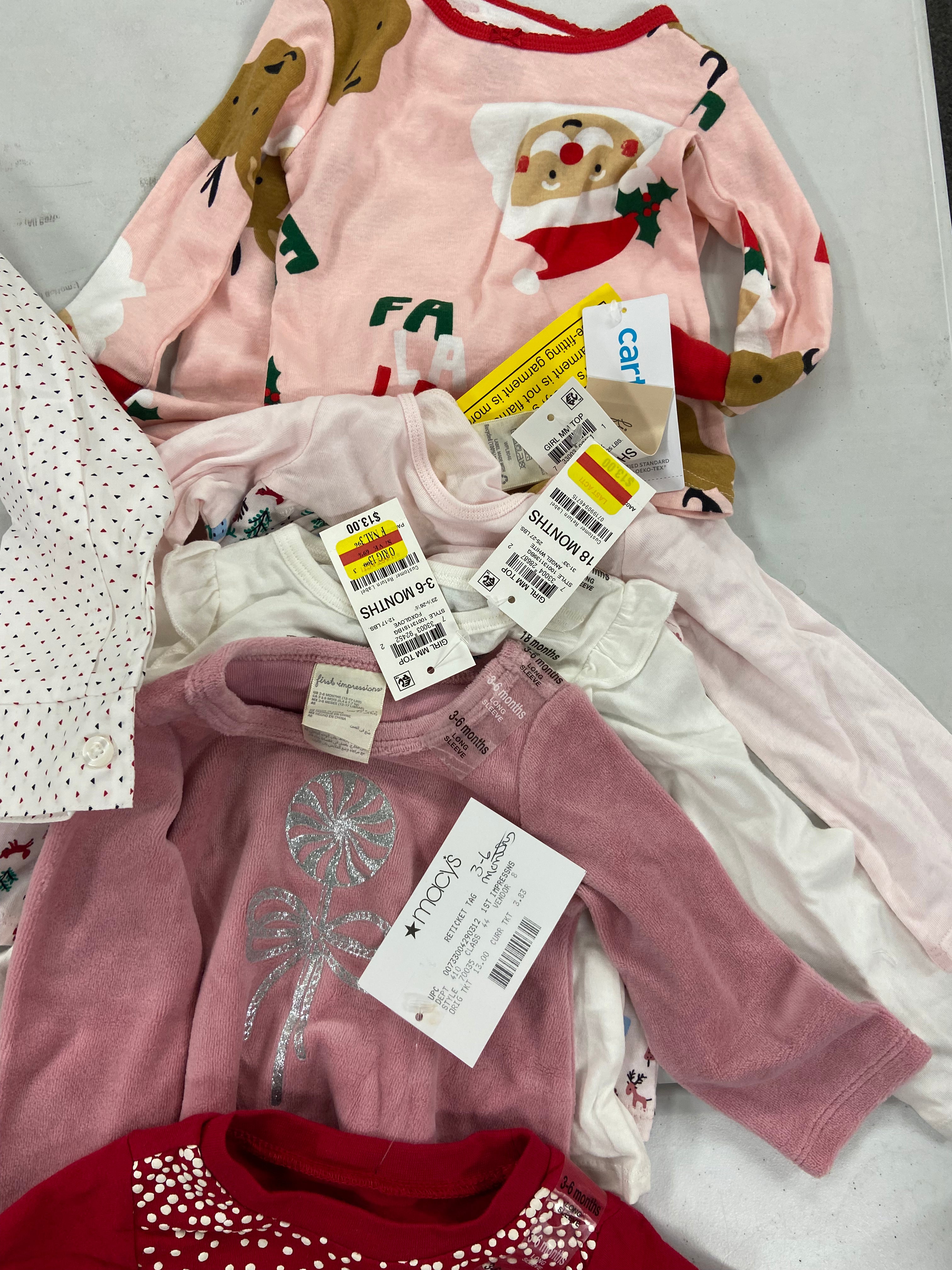 Kid's / Baby's Clothing Wholesale Lot, TOMMY HILFIGER, DISNEY, NIKE, CHAMPION, MAX OLIVIA, CARTER'S, FIRST IMPRESSIONS and more, 27 items, Shelf Pulls, MSRP $606