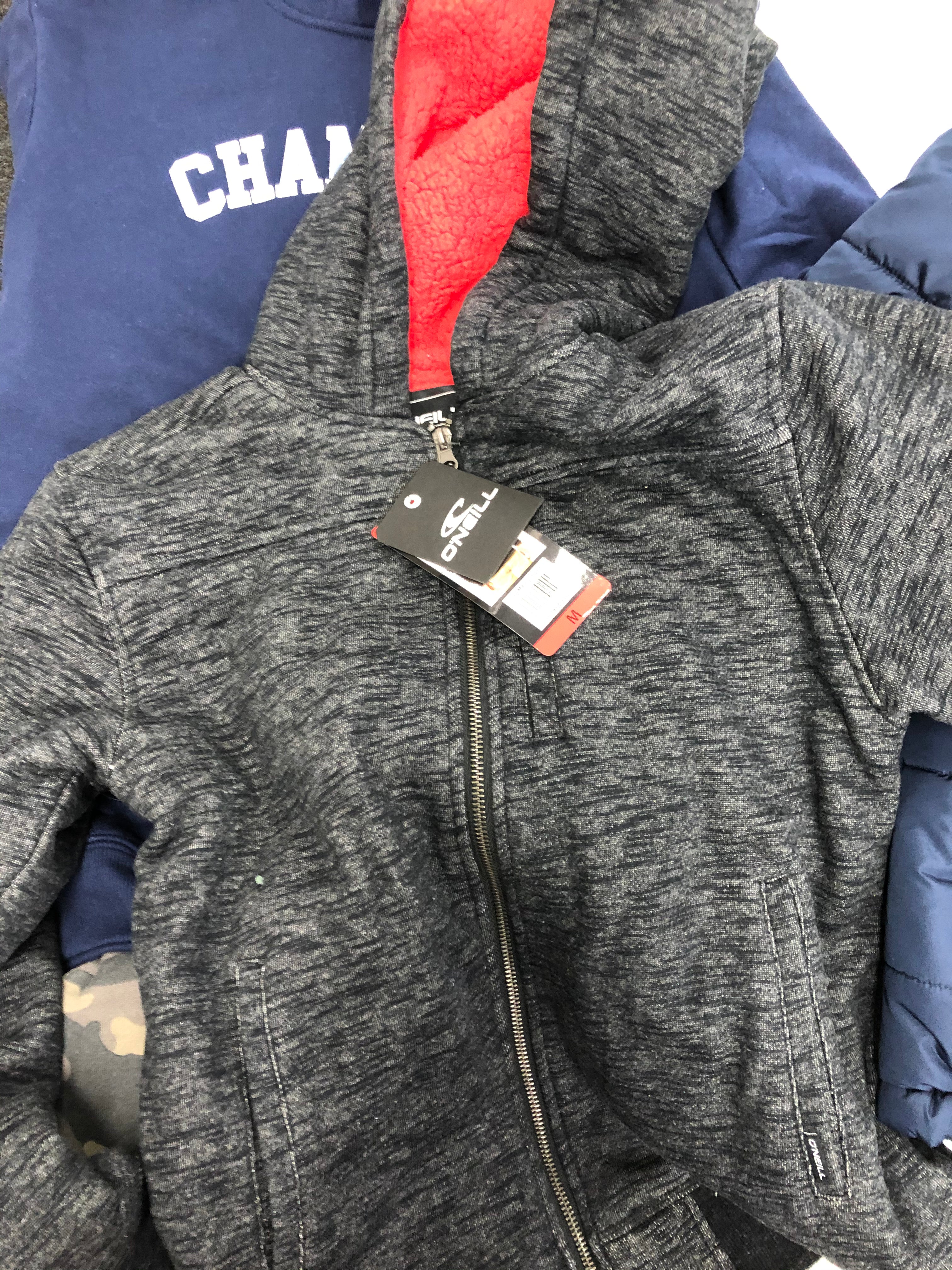 Kid's Boys Clothing Wholesale Lot, EDDIE BAUER, PUMA, O'NEILL, LEE, CHAMPION and more, 7 items, New, MSRP $289