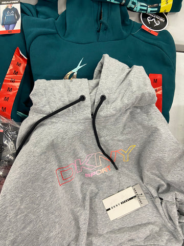 Women's Clothing Hoodies & Others, Wholesale Lot, DKNY, ADIDAS, REALTREE, 17 items, Shelf Pulls, MSRP $550