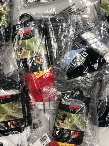Unisex Socks Wholesale Lot, SALOMON, 20 Items, New, MSRP $346