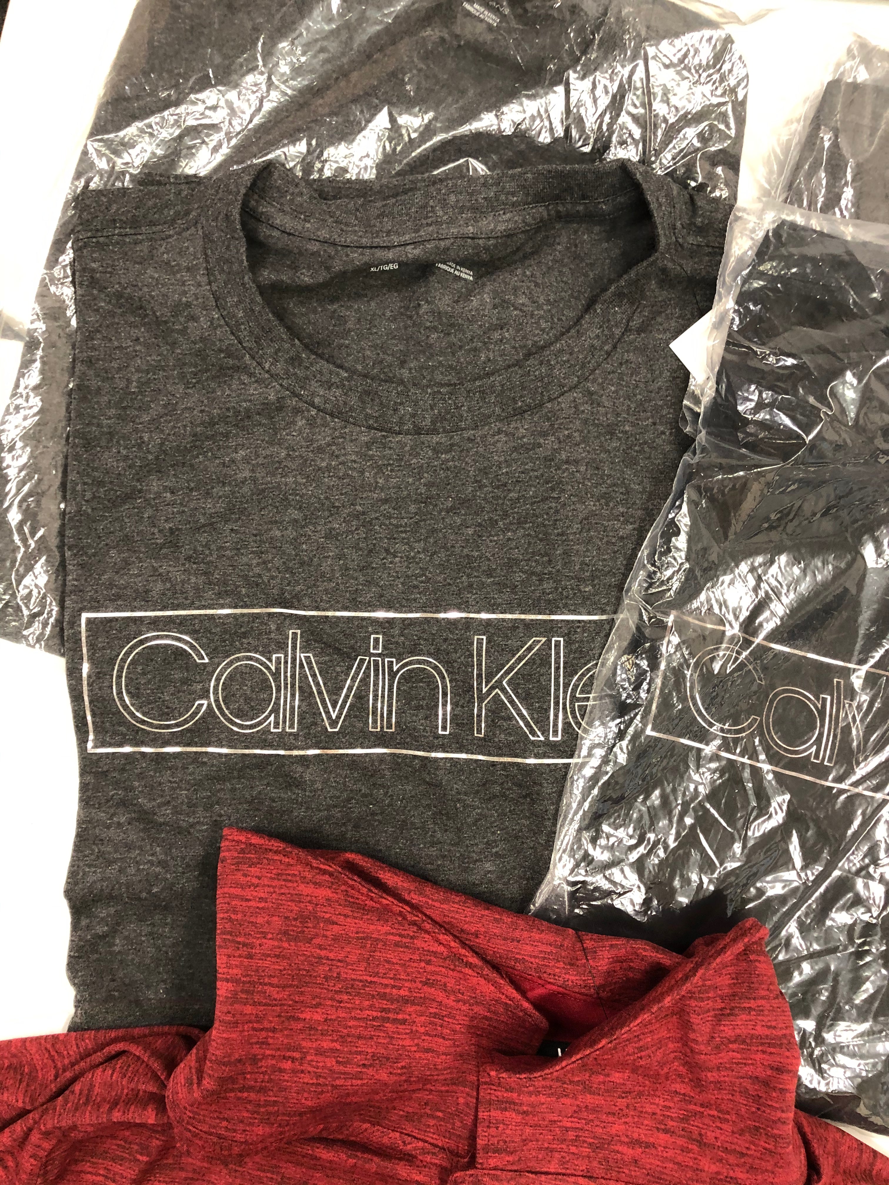 Men's Clothing Tank Tops, Shirts Wholesale Lot, ADIDAS, CALVIN KLEIN, GERRY, HURLEY, AMERICAN APPAREL, 33 items, Shelf Pulls, MSRP $786