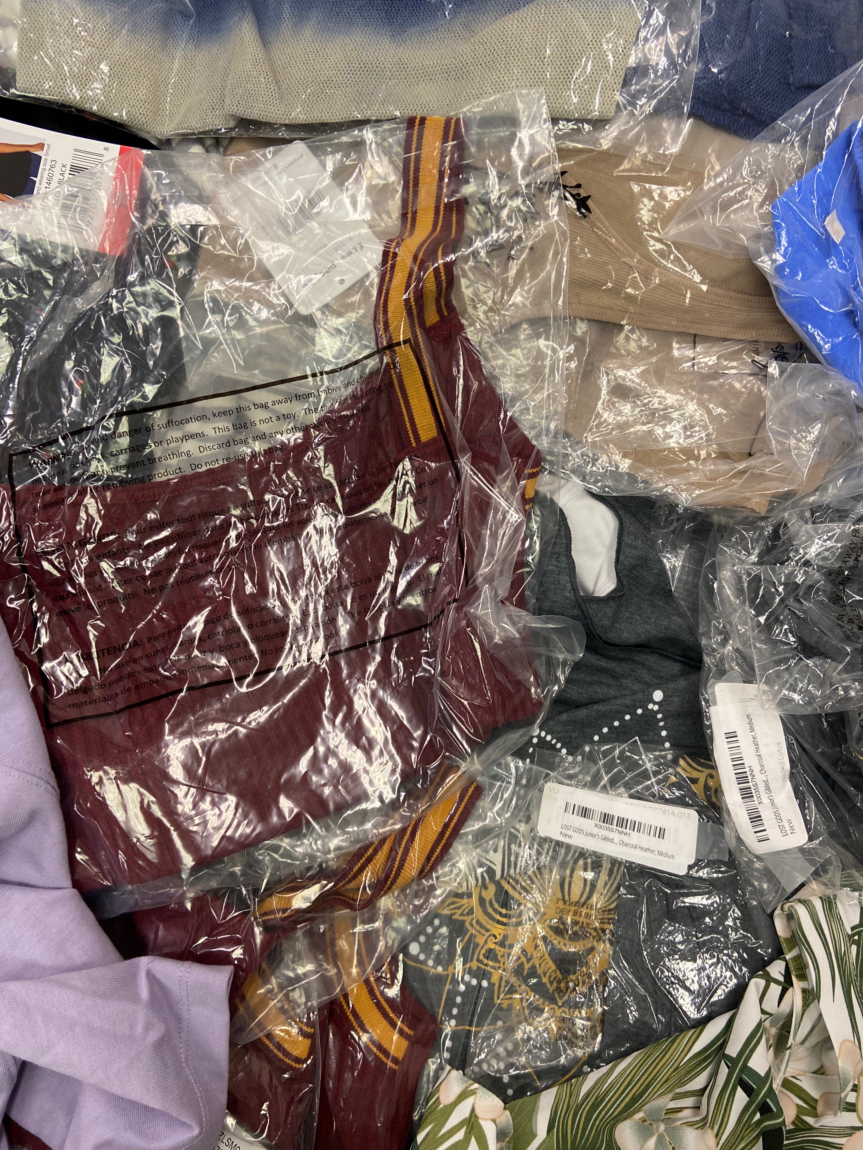 Women's Clothing Tops Wholesale Lot, ADIDAS, CALVIN KLEIN, BUFFALO, FREE PEOPLE, HILARY RADLEY and more, 30 items, Shelf Pulls, MSRP $1,066