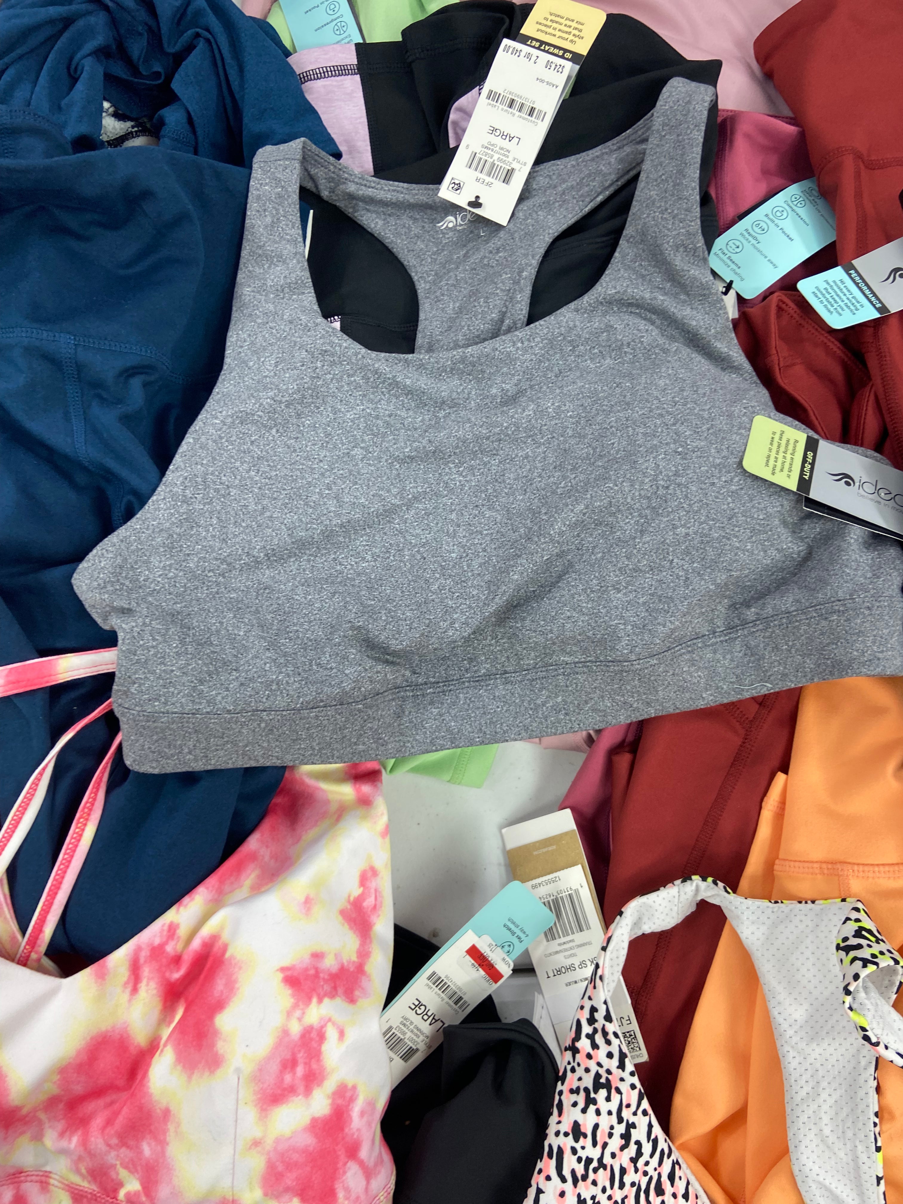 Women's Clothing Activewear Wholesale Lot, UNDER ARMOUR, ADIDAS, DKNY, CALVIN KLEIN and more, 38 items, Shelf Pulls, MSRP $1,051