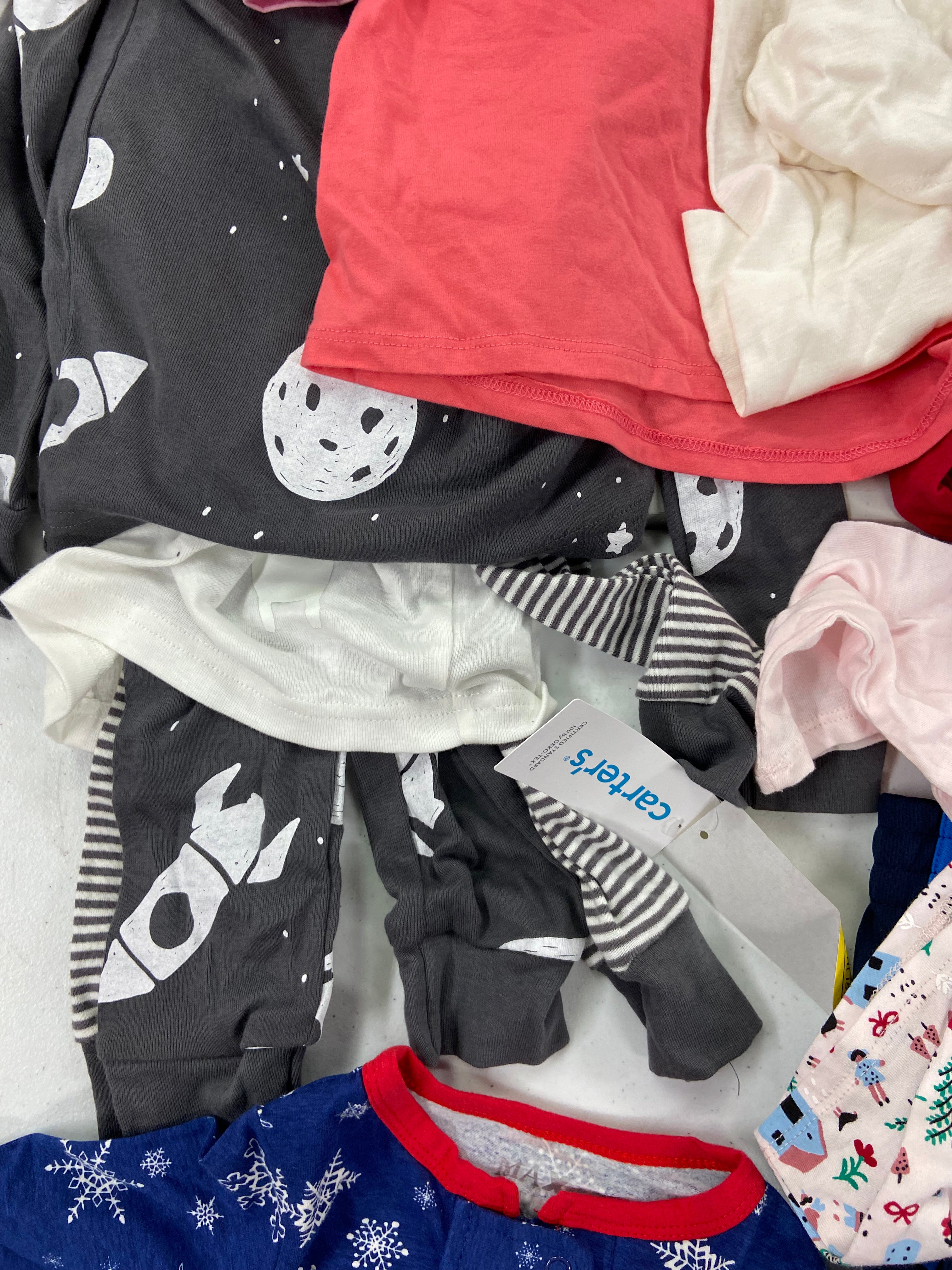 Baby's Clothing Assorted Wholesale Lot, TOMMY HILFIGER, NAUTICA, CALVIN KLEIN CHAMPION, PINKFONG, FIRST IMPRESSIONS and more, 35 items, Shelf Pulls, MSRP $598
