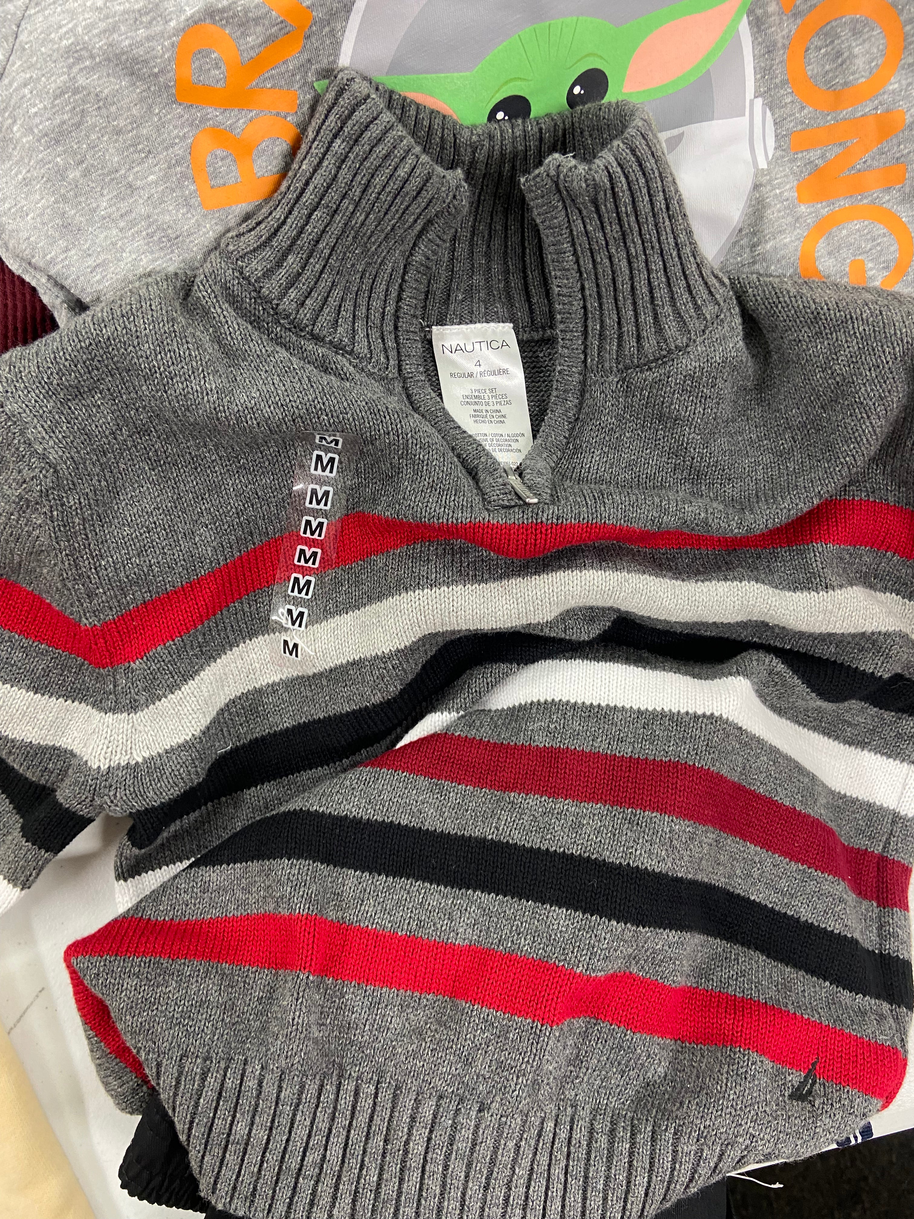 Kid's & Baby's Clothing Assorted Wholesale Lot, CALVIN KLEIN, LEVI'S, LUCKY BRAND, NAUTICA, NIKE, STAR WARS, UNIVIBE and more, 16 items, Shelf Pulls, MSRP $568