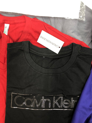 Men's Clothing Tops & Scarves Wholesale Lot, ADIDAS, CALVIN KLEIN, STEVE MADDEN, TASSO ELBA, AMERICAN APPAREL, 32 items, Shelf Pulls, MSRP $897