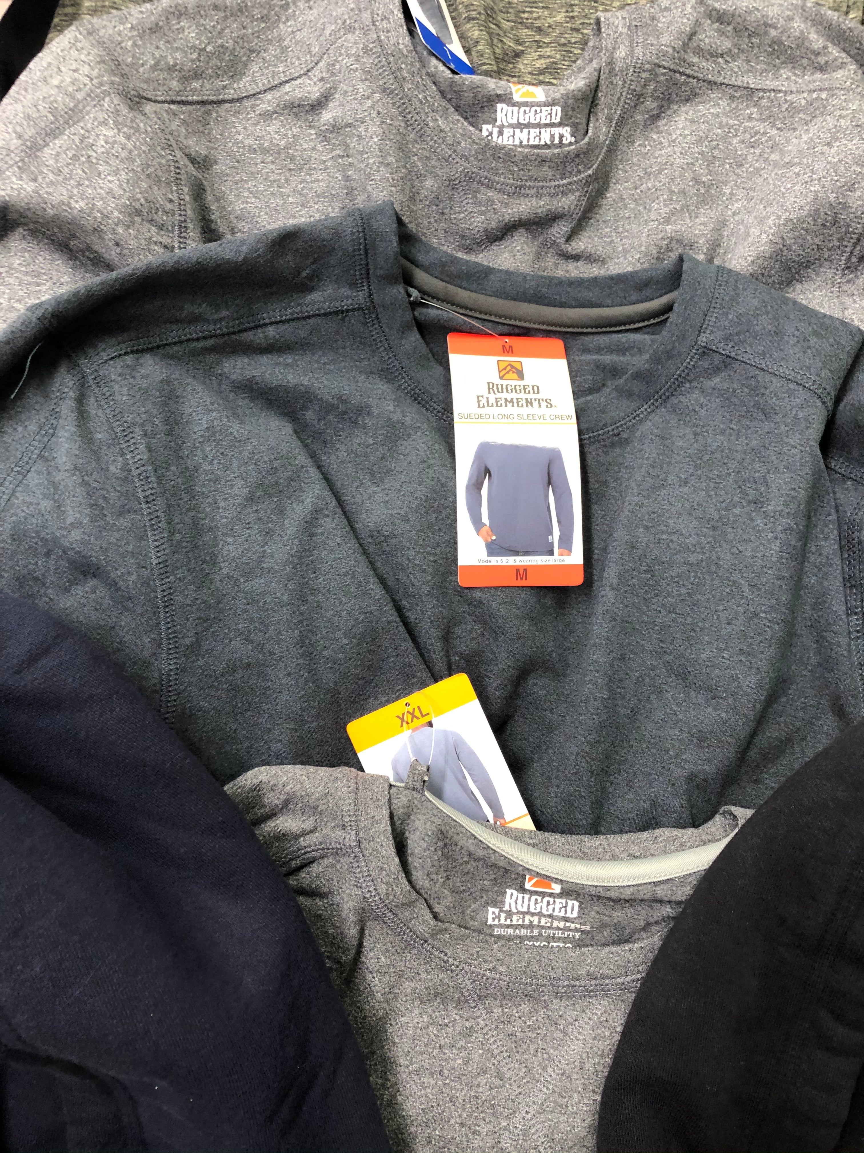 Men's Clothing Hoodies and Other Tops, Wholesale Lot, PUMA, MONDETTA, CATERPILLAR, THE GAME, RUGGED ELEMENT and more, 32 items, Shelf Pulls, MSRP $1,022