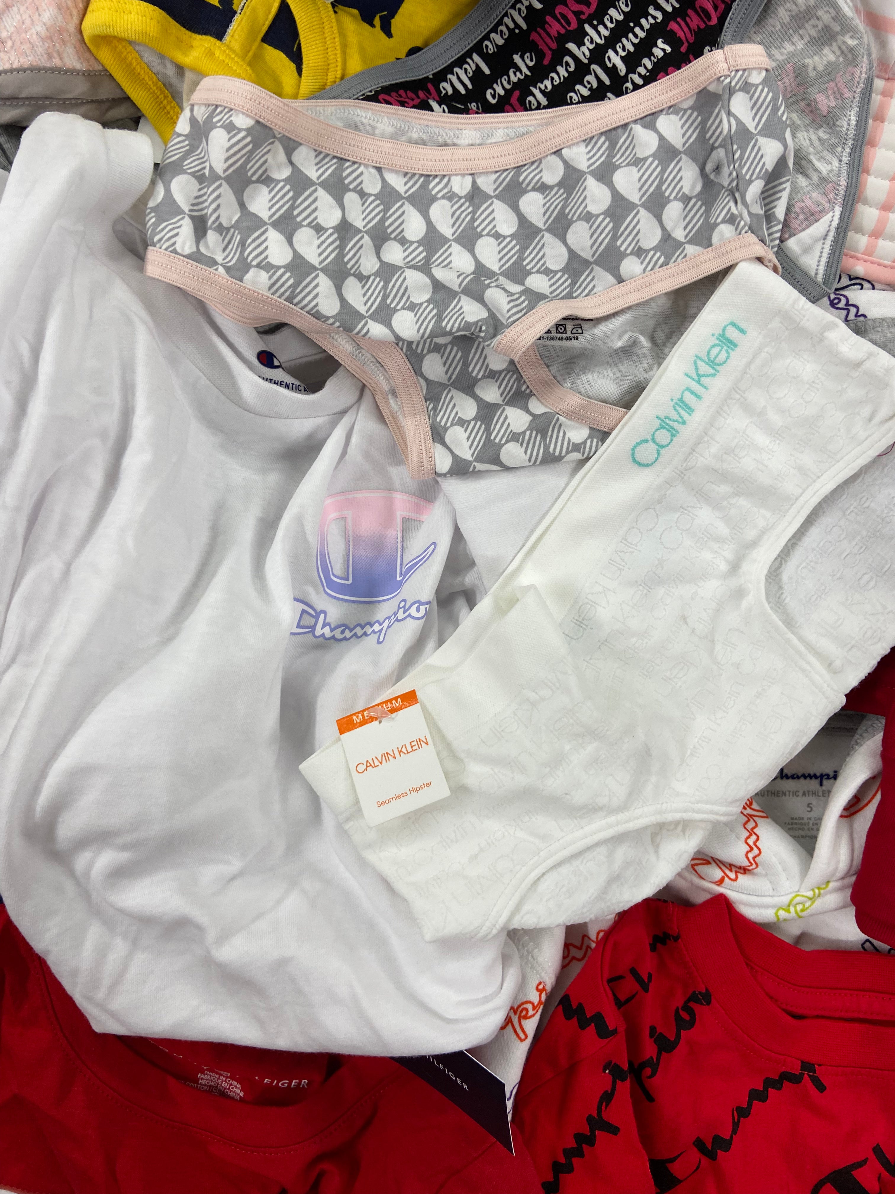 Kid's Clothing Wholesale Lot, NIKE, NAUTICA, SONIC, RARE EDITIONS, TOMMY HILFIGER, CALVIN KLEIN, CHAMPION, MAX & OLIVIA and more, 45 items, Shelf Pulls, MSRP $710