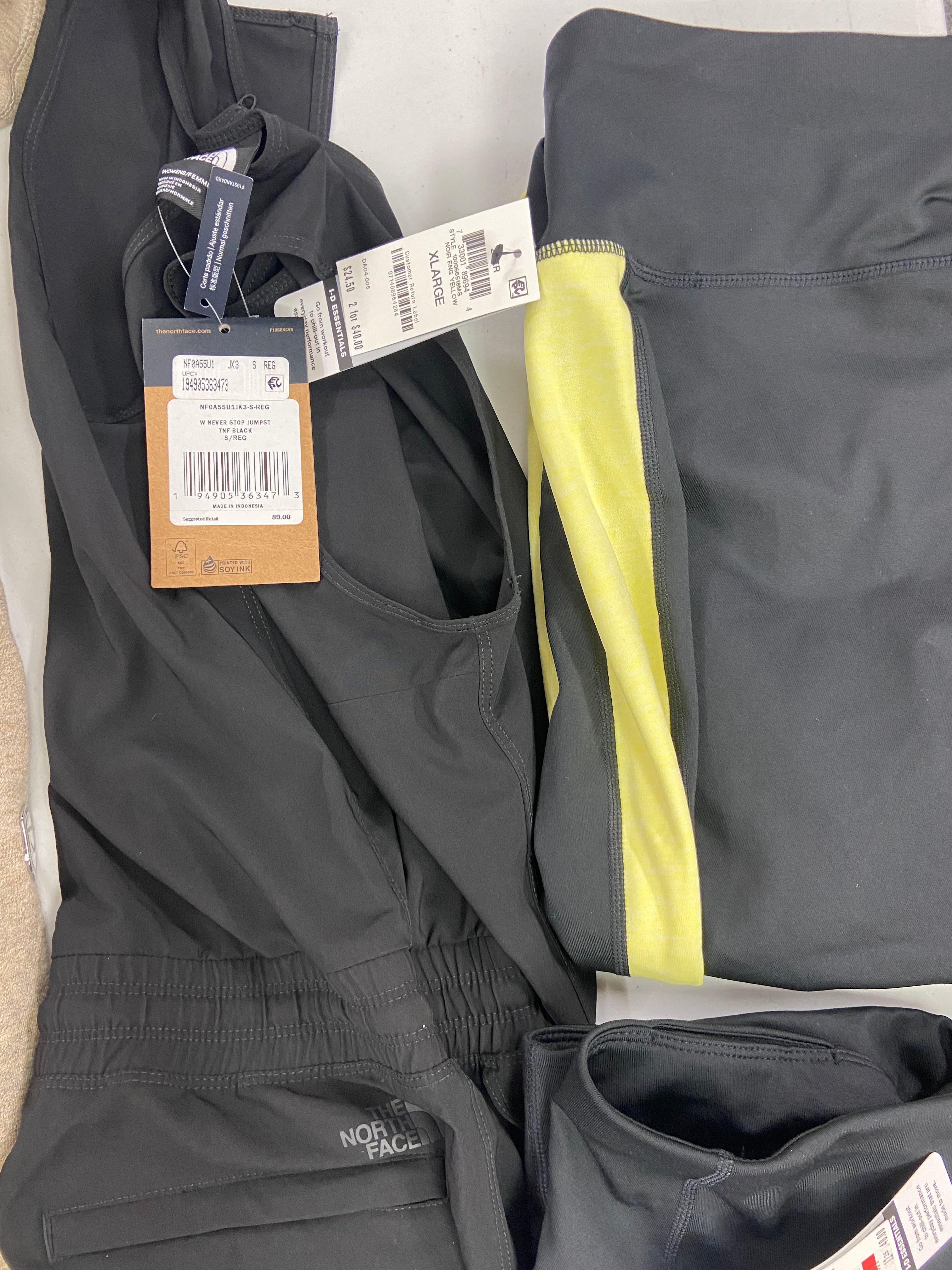 Women's Clothing Assorted Wholesale Lot, POLO RALPH LAUREN, NORTH FACE, FREE PEOPLE, IDEOLOGY and more, 17 items, Shelf Pulls, MSRP $1,076