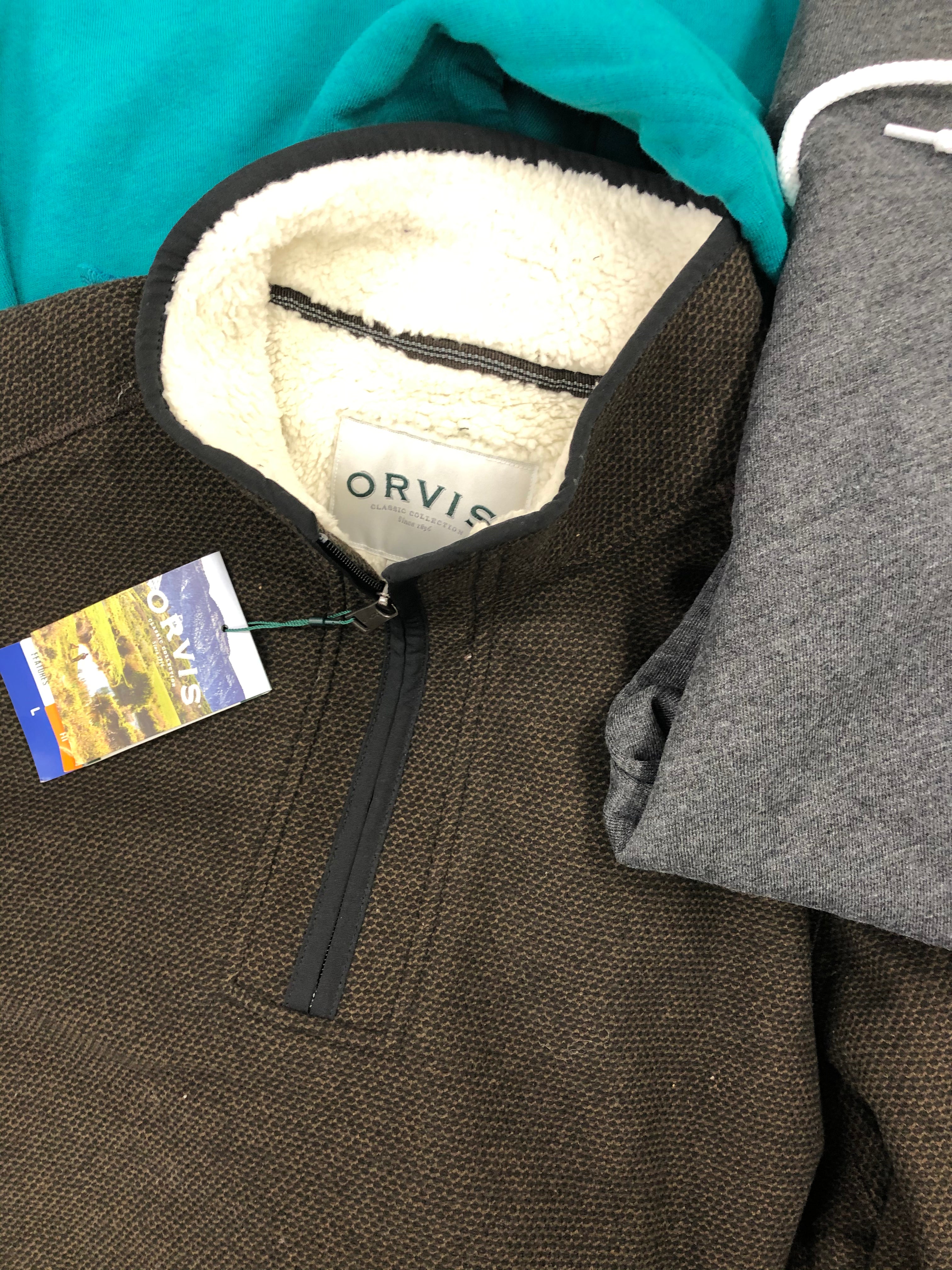 Men's Clothing Outerwear/Jackets Wholesale Lot, CALVIN KLEIN, WEATHERPROOF, RUGGED, ORVIS and more, 8 items, Shelf Pulls, MSRP $493