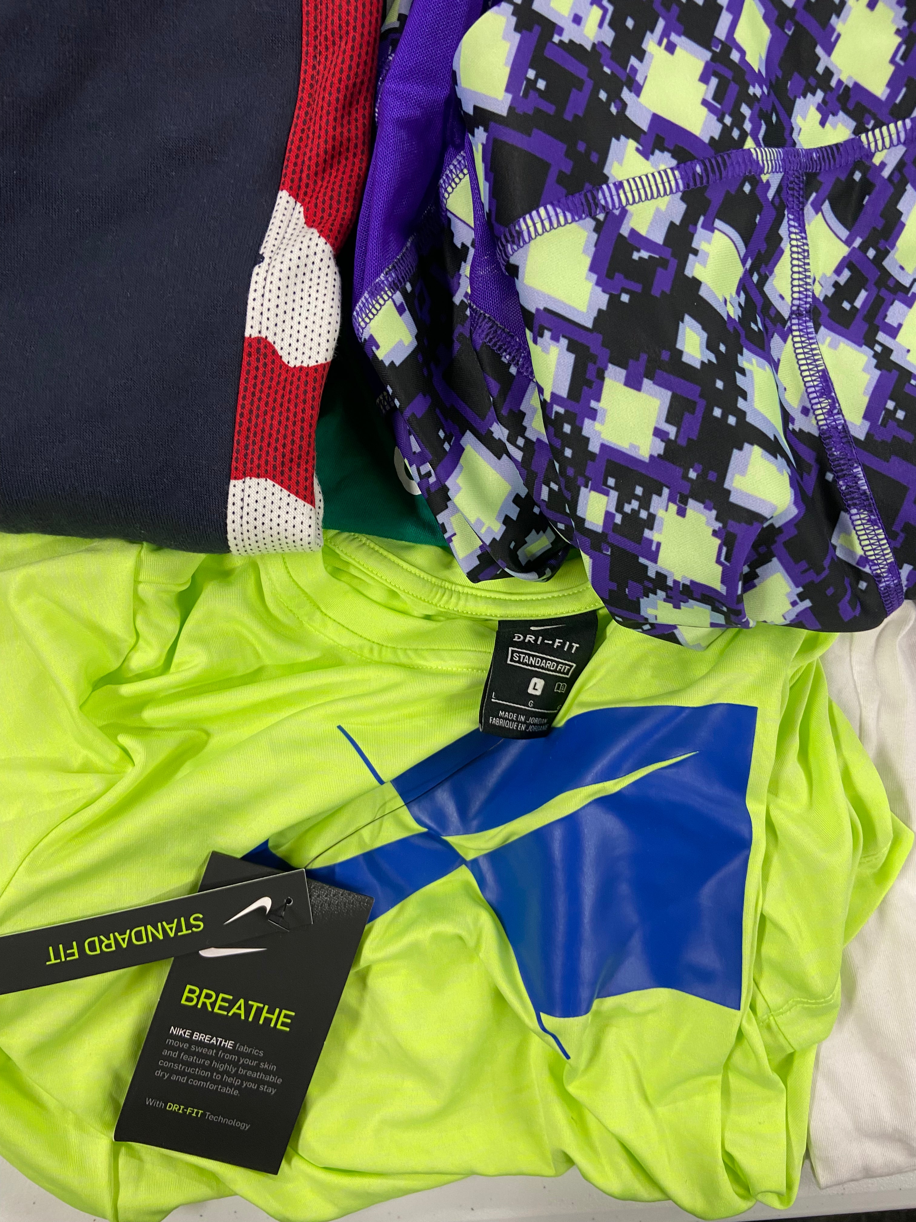 Kid's Clothing Assorted Wholesale Lot, NIKE, LEVI'S, ADIDAS, POLO RALPH LAUREN, RARE EDITIONS, DISNEY, UNDER ARMOUR and more, 19 items, Shelf Pulls, MSRP $562