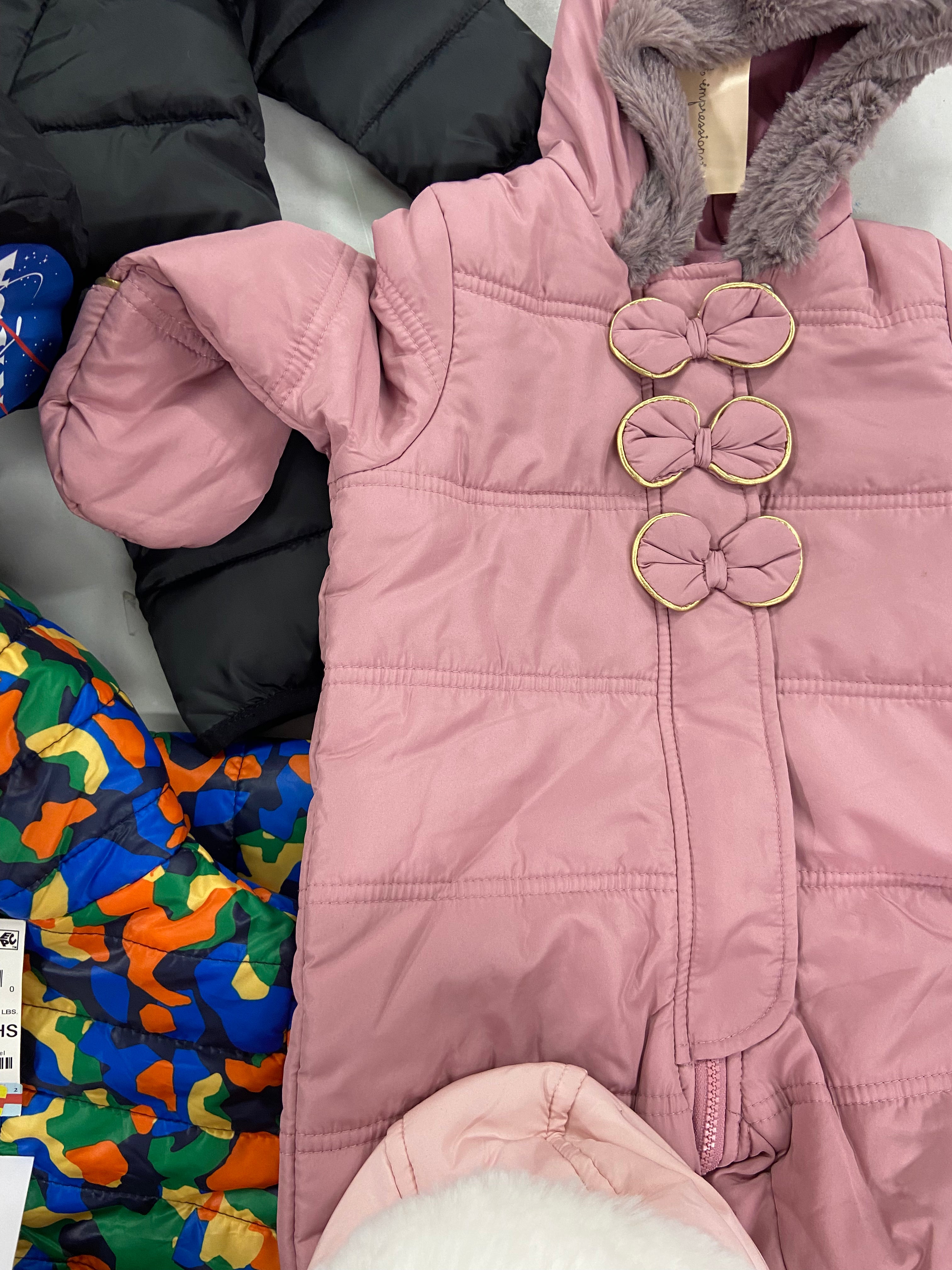 Kid's Clothing Winter Jackets & Others Wholesale Lot, TIMBERLAND, CALVIN KLEIN, EPIC THREADS, FIRST IMPRESSIONS, 11 items, Shelf Pulls, MSRP $576