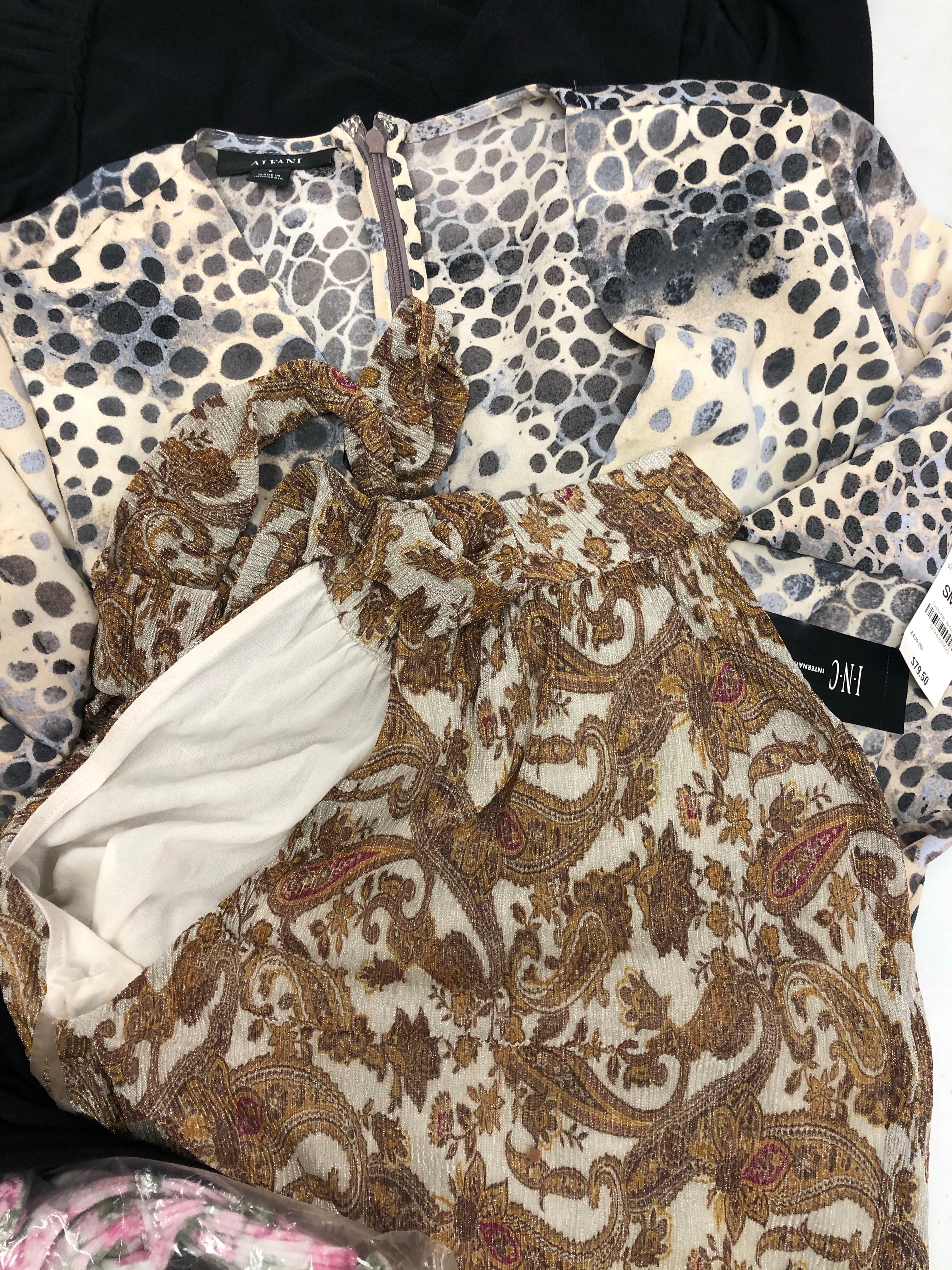 Women's Clothing Top Wholesale Lot, American Apparel, INC and more, 12 Units, Shelf Pulls, MSRP $755