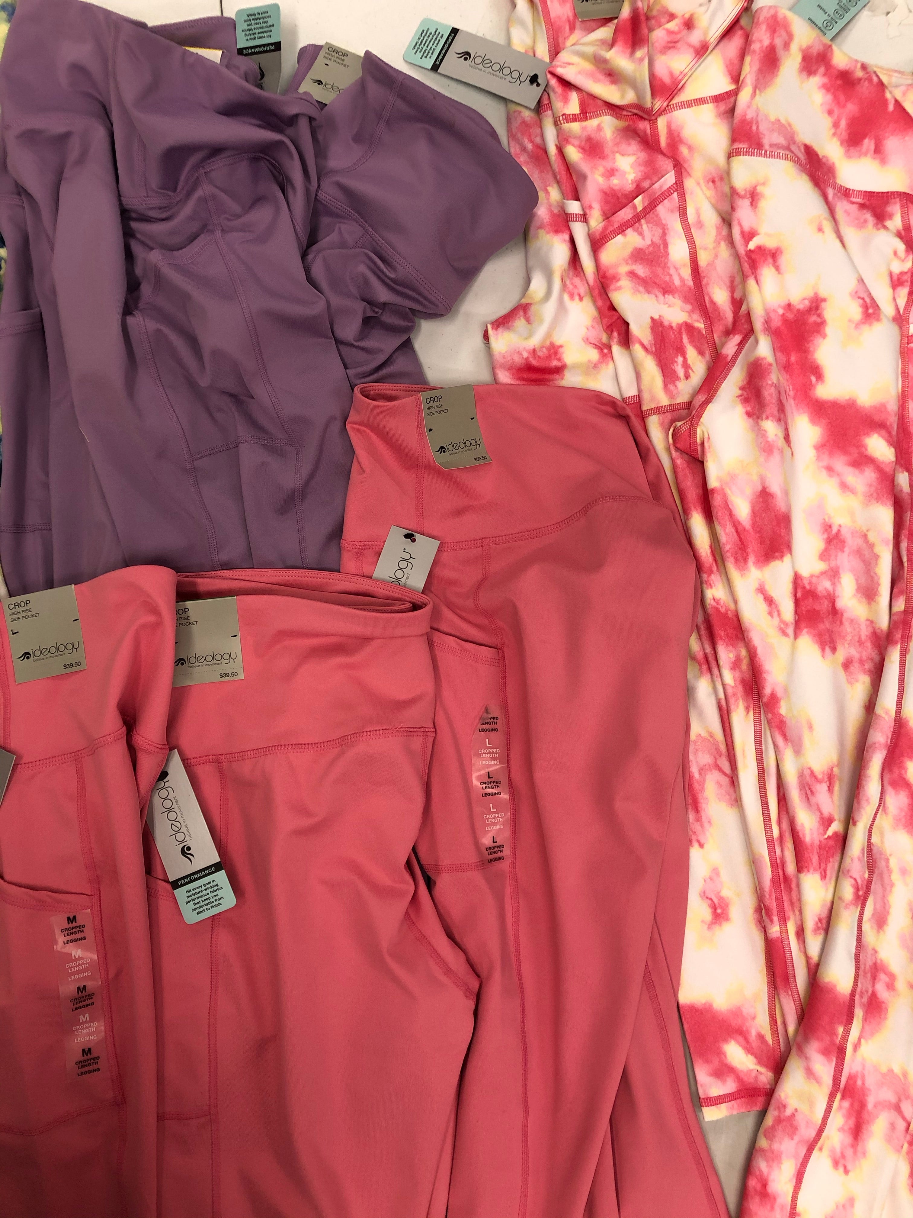 Women's Clothing Activewear Bottoms Wholesale Lot, IDEOLOGY, 14 items, NEW, MSRP $553