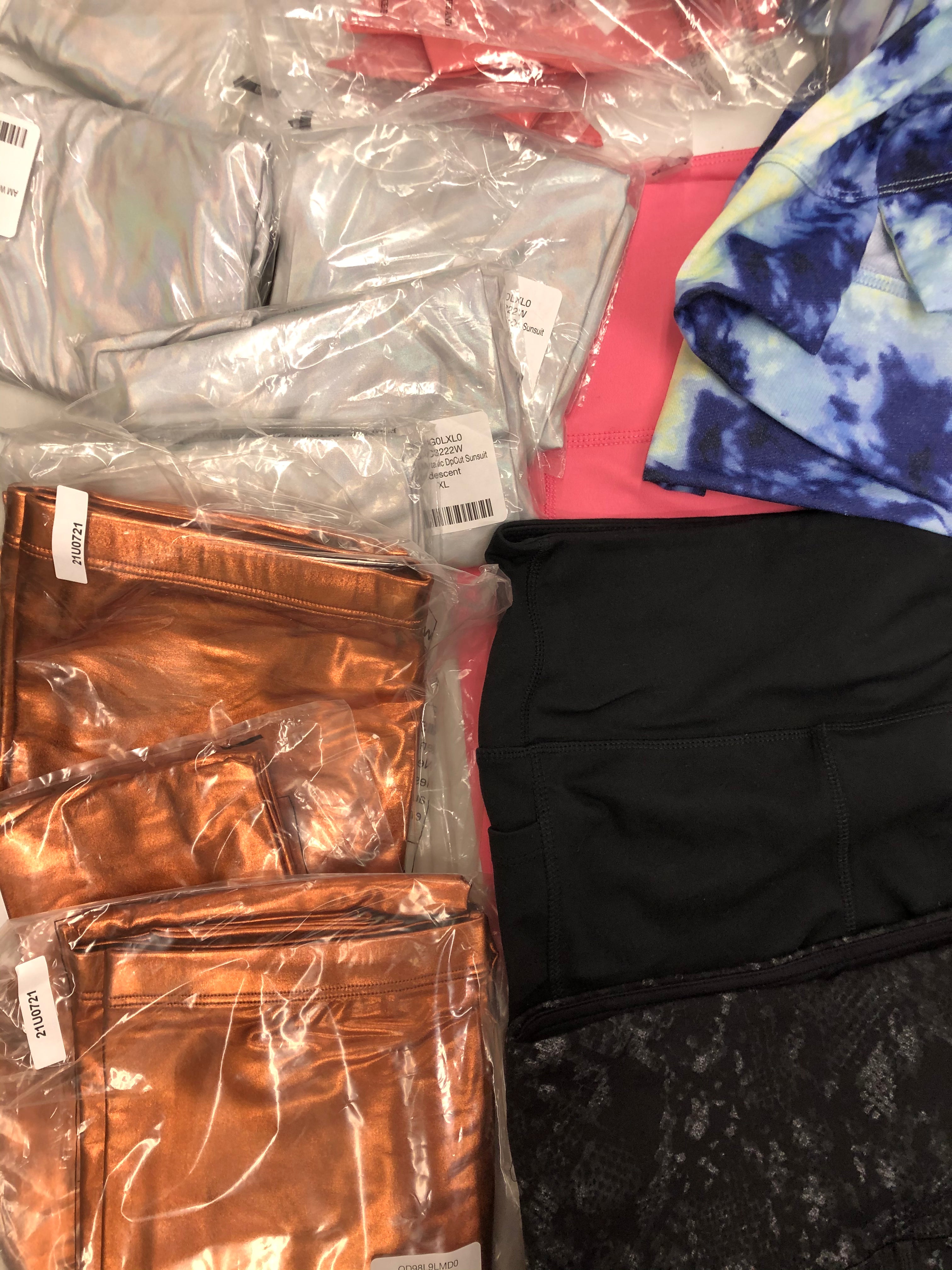 Women's Clothing Activewear and others Wholesale Lot, ADIDAS, NIKE, CALVIN KLEIN, TOMMY HILFIGER, ASICS, IDEOLOGY and more, 23 items, Shelf Pulls, MSRP $796