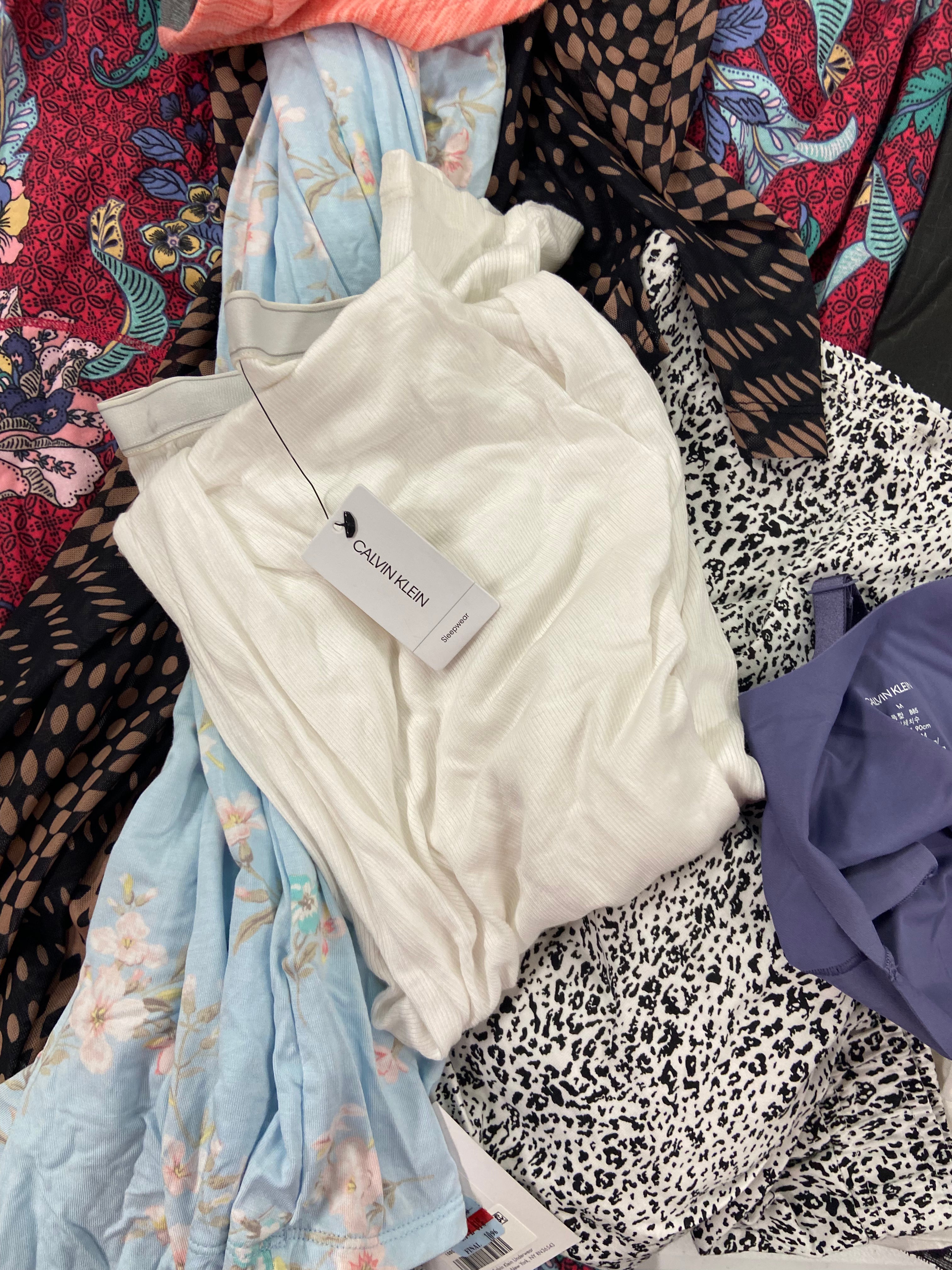 Women's INTIMATES Wholesale Lot, ADIDAS, HANKY PANKY, DKNY, FLORA, CALVIN KLEIN, PLAYTEX and more, 30 items, Shelf Pulls, MSRP $1,571