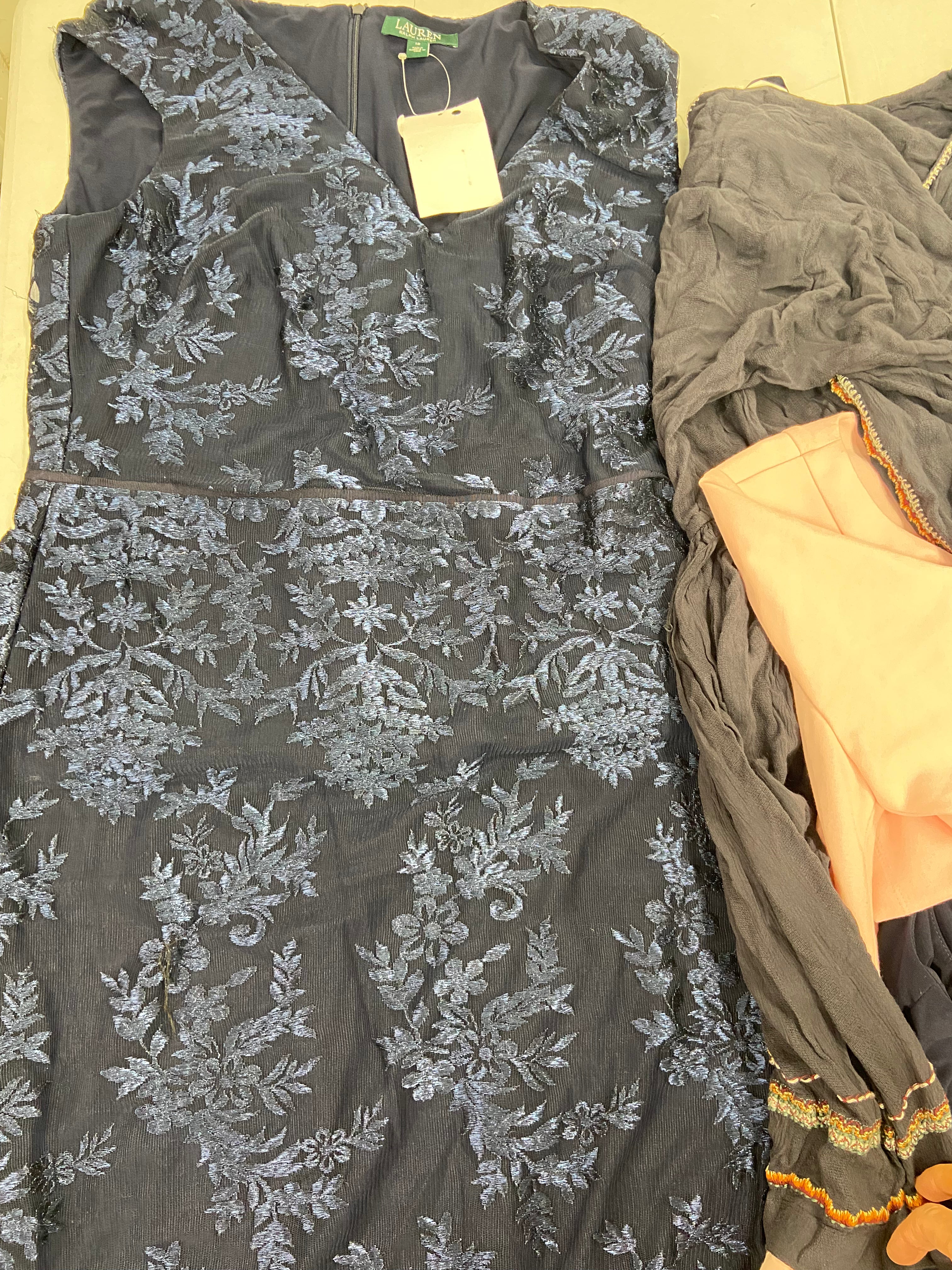 Women's Clothings Dresses and Others, Wholesale Lot, RALPH LAUREN, ANNE KLEIN, FREE PEOPLE, 1STATE, CALVIN KLEIN and more, 8 items, CUSTOMER RETURNS