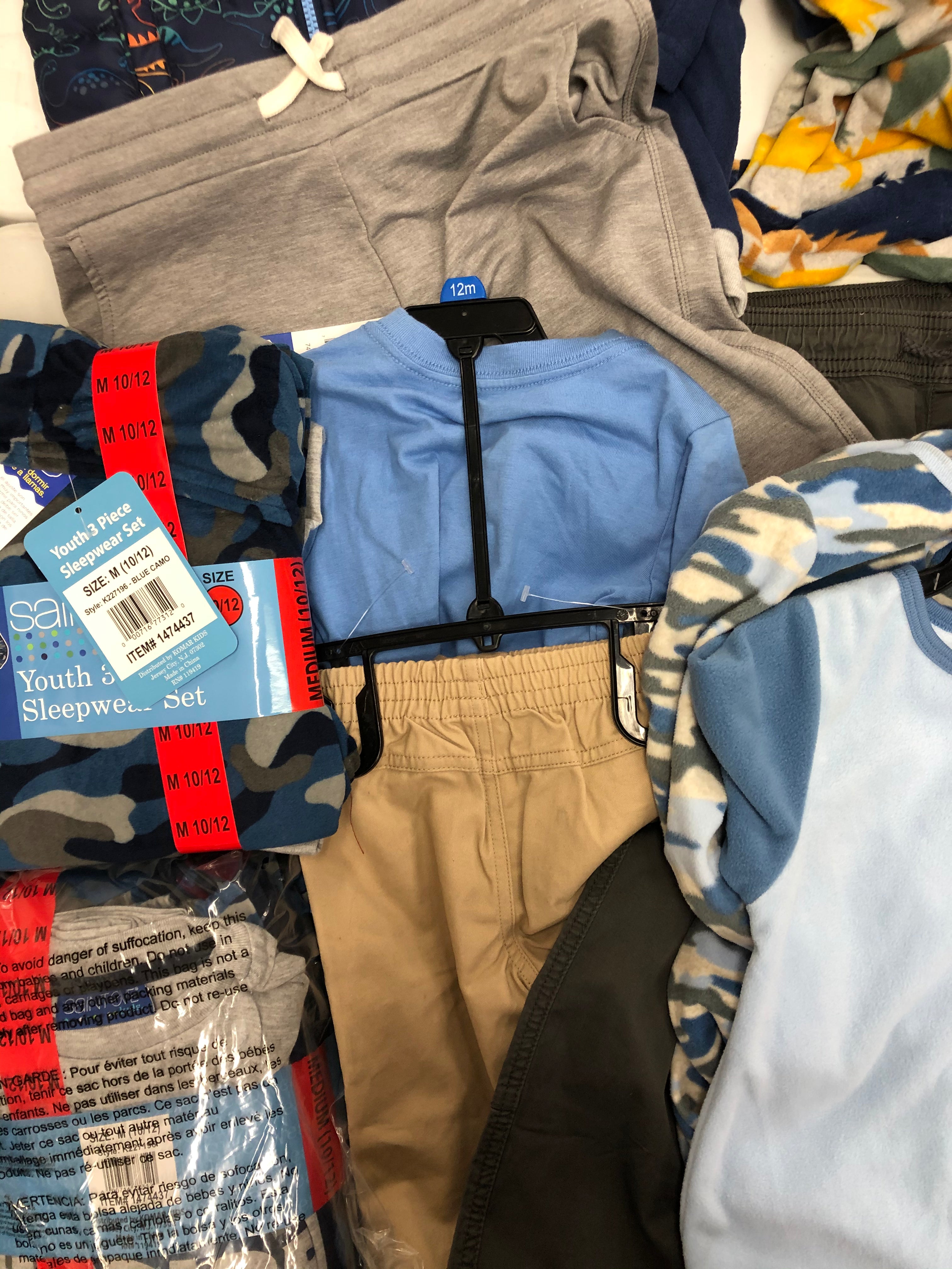 Kid's Boys Clothing Wholesale Lot, UNION BAY, 32 DEGREES, CARTERS, KIDS HEADQUARTERS, LITTLE ME and more, 11 items, New, MSRP $355
