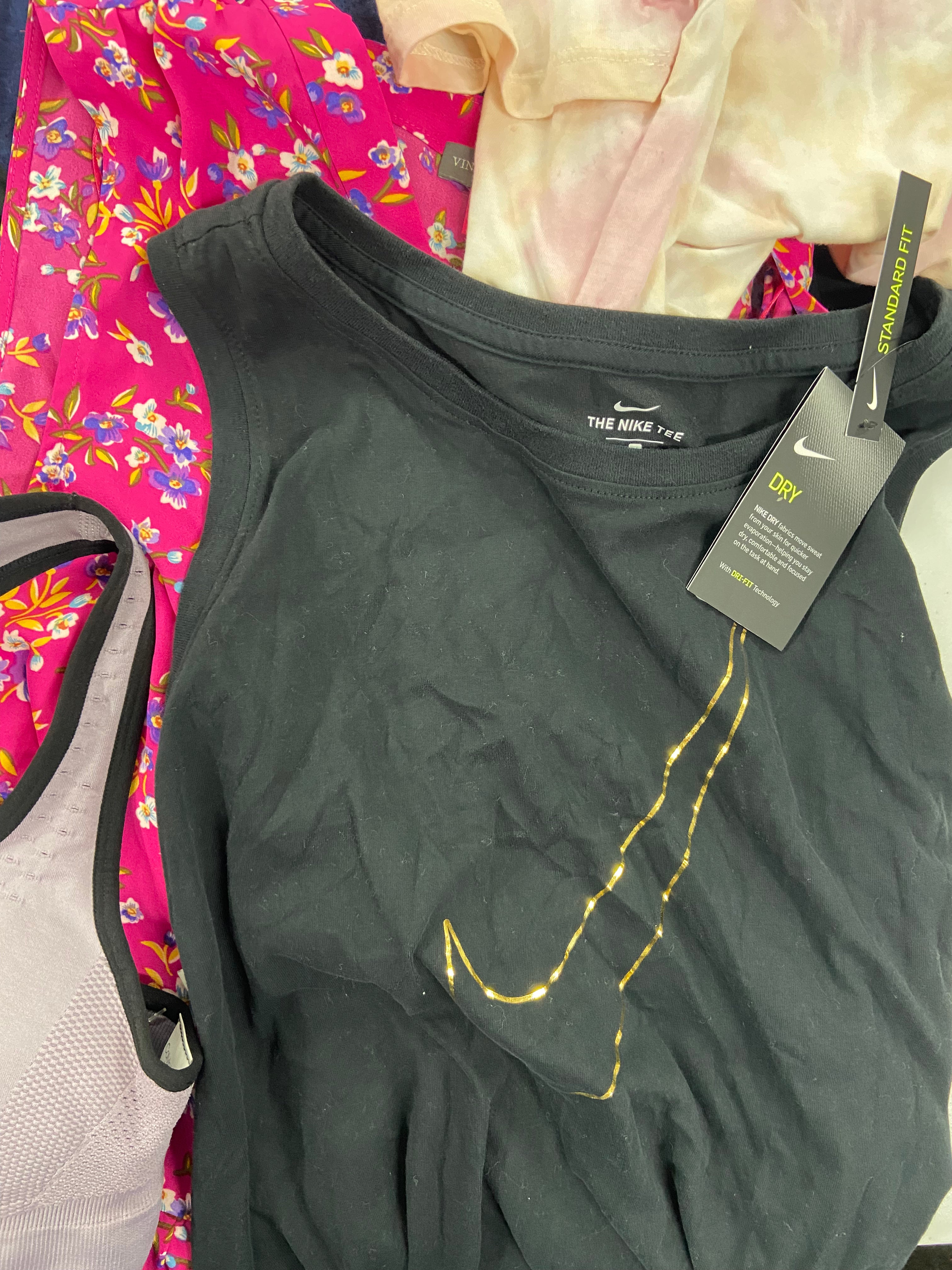 Women's Clothing Activewear & Others Wholesale Lot, CALVIN KLEIN, JOSIE, NIKE, VINCE CAMUTO, IDEOLOGY and more, 16 items, Shelf Pulls, MSRP $628