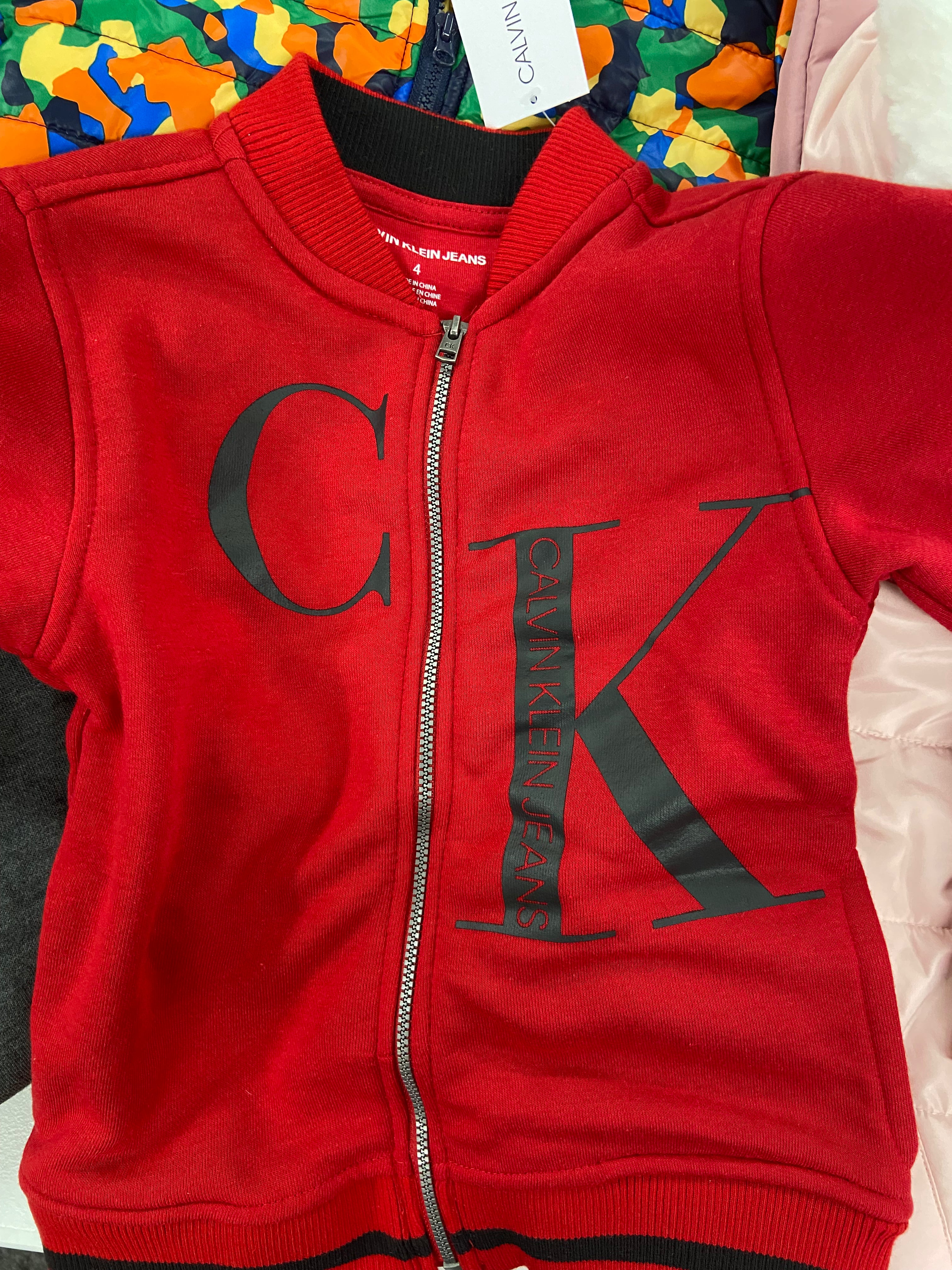 Kid's Clothing Winter Jackets & Others Wholesale Lot, TIMBERLAND, CALVIN KLEIN, EPIC THREADS, FIRST IMPRESSIONS, 11 items, Shelf Pulls, MSRP $576