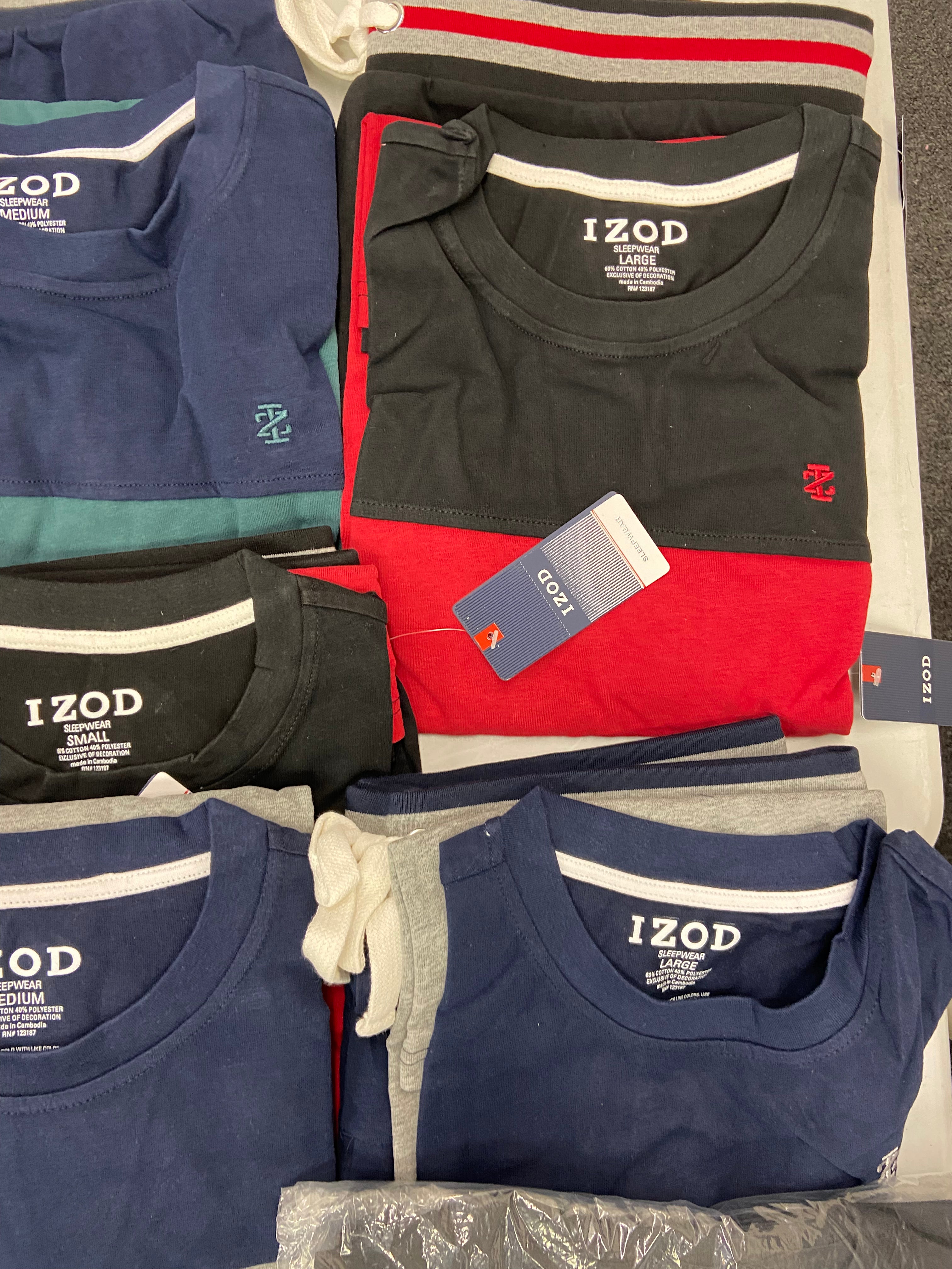 Men's Clothing Sweaters, Sleepwear & Other Tops Wholesale Lot, CALVIN KLEIN, BANAN REPUBLIC, IZOD, EDDIE BAUER and more, 13 items, Shelf Pulls, MSRP $677