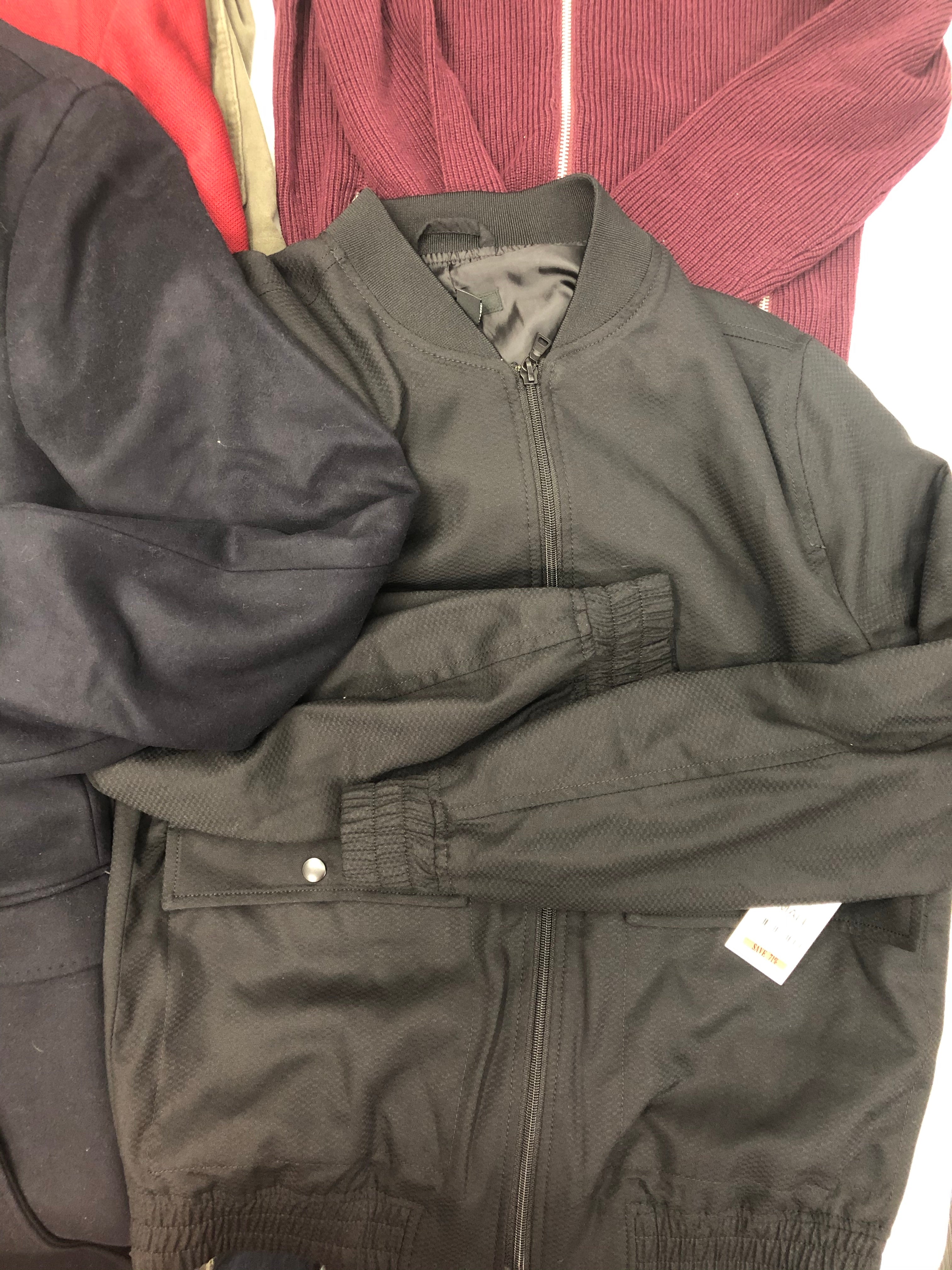 Men's Clothing Jacket Wholesale Lot, ALTEA, Dylan Gray, Buffalo and more, 5 Units, Shelf Pulls, MSRP $1,531.49