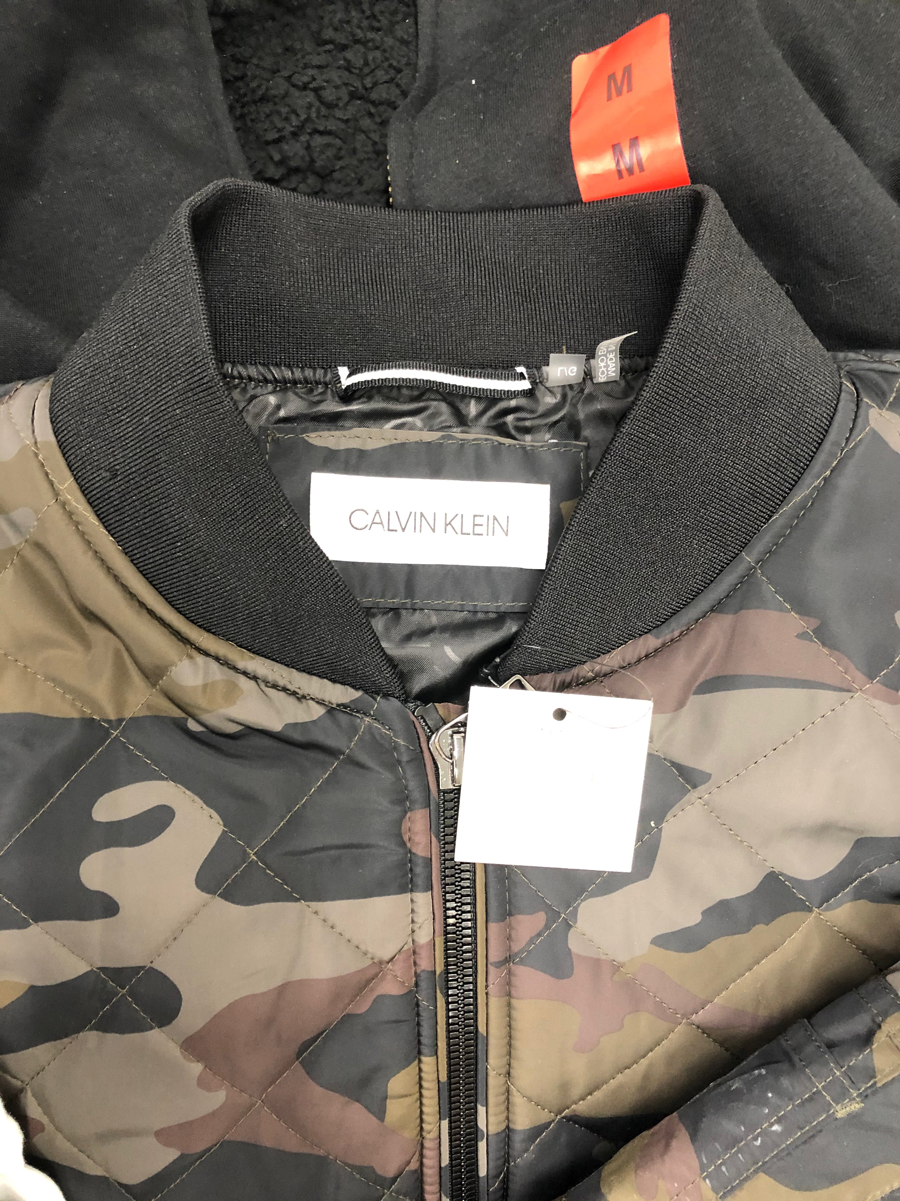 Men's Clothing Outerwear/Jackets Wholesale Lot, CALVIN KLEIN, WEATHERPROOF, RUGGED, ORVIS and more, 8 items, Shelf Pulls, MSRP $493
