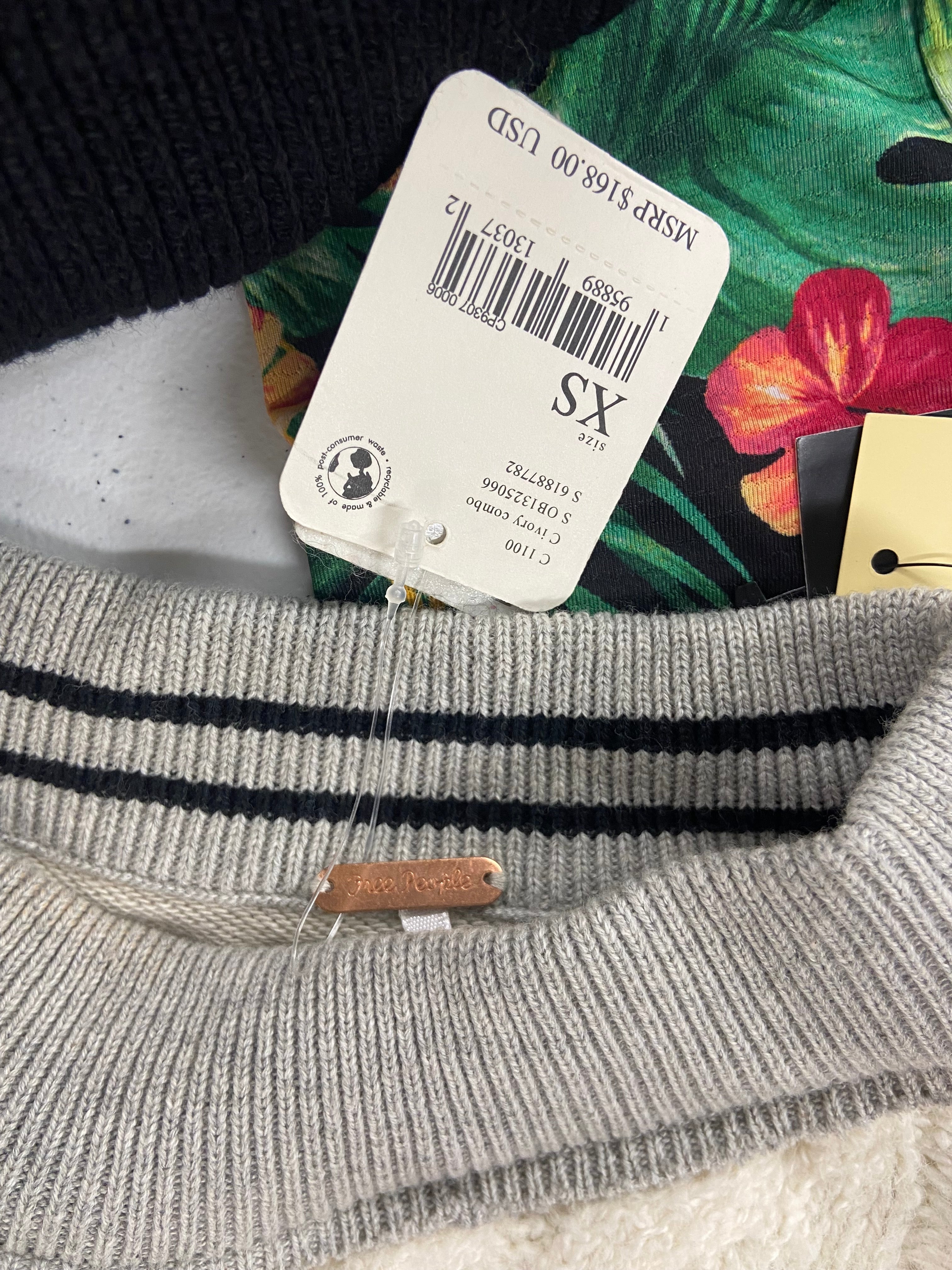 Women's Clothing Tops Wholesale Lot, THE NORTH FACE, FREE PEOPLE, IDEOLOGY, 12 items, Shelf Pulls, MSRP $552