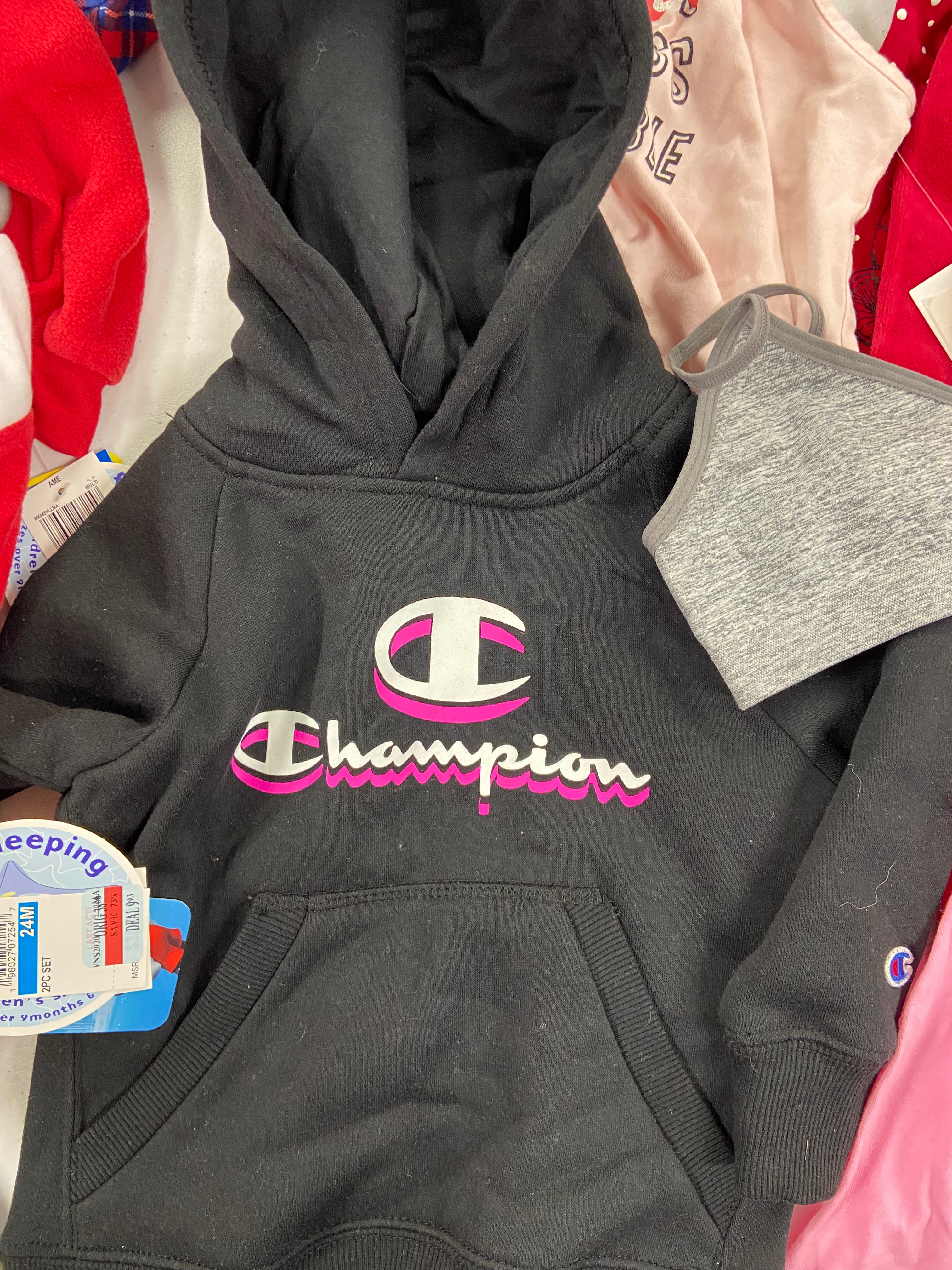 Kid's / Baby's Clothing Wholesale Lot, TOMMY HILFIGER, DISNEY, NIKE, CHAMPION, MAX OLIVIA, CARTER'S, FIRST IMPRESSIONS and more, 27 items, Shelf Pulls, MSRP $606