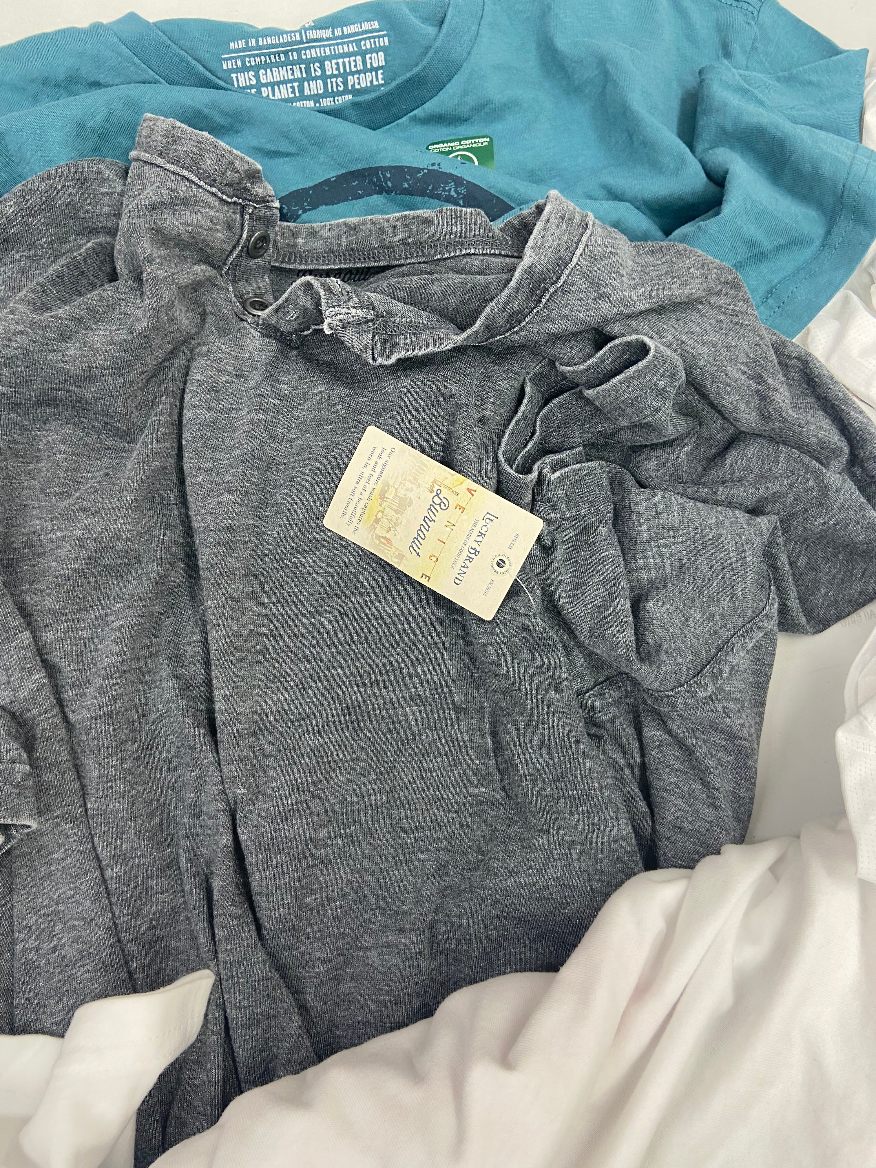 Men's Clothing Tops Wholesale Lot, NIKE, LUCKY BRAND, VOLCOM, SPYDER, CYPRESS CLUB, 32 DEGREES and more, 17 items, Shelf Pulls, MSRP $717