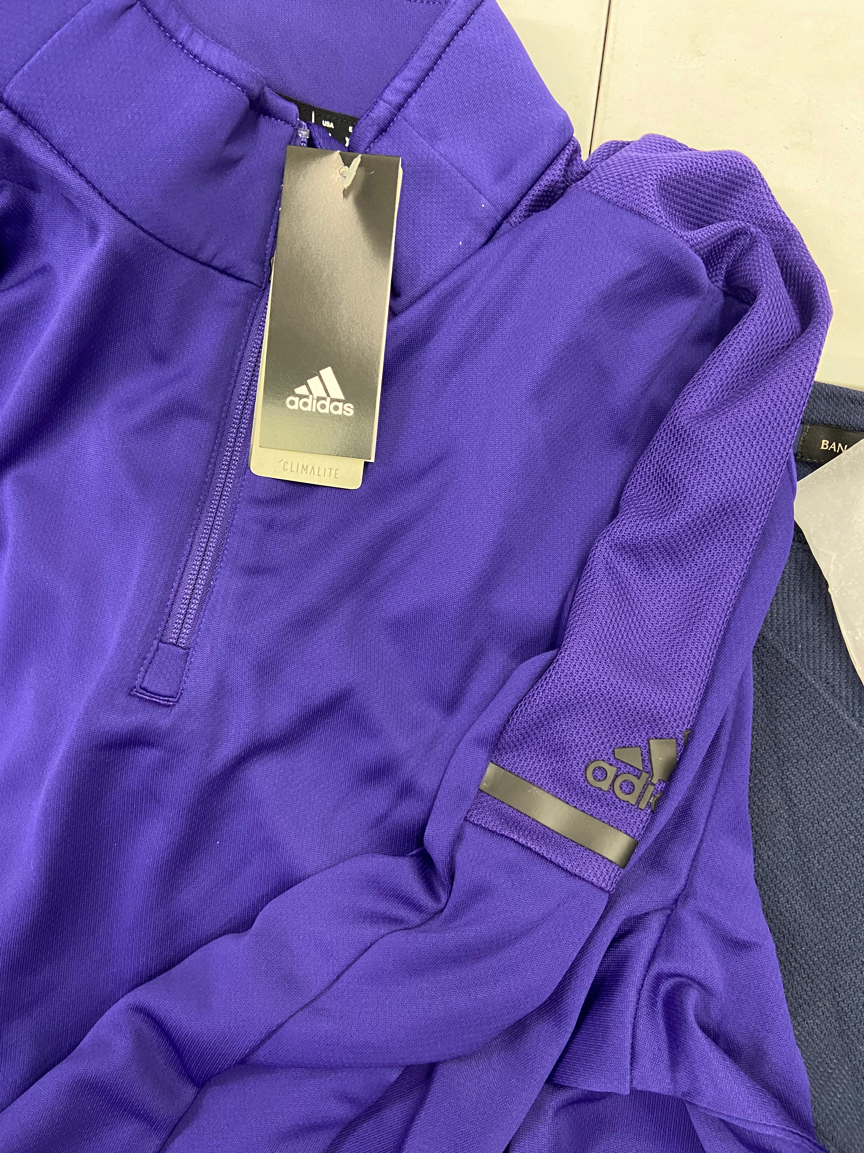 Men's Clothing Sweaters, Casual Shirts, Wholesale Lot, BANANA REPUBLIC, ADIDAS and more, 7 items, Shelf Pulls, MSRP $450