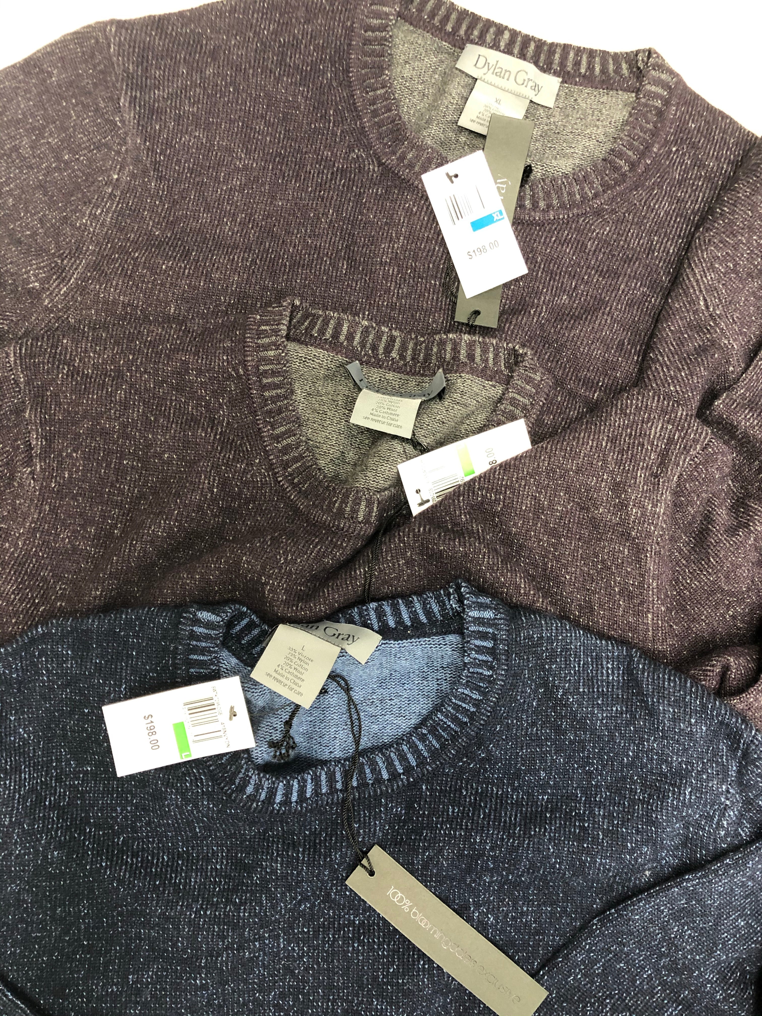 Men's Clothing Top Wholesale Lot, Dylan Gray, 6 Units, Shelf Pulls, MSRP $1,488