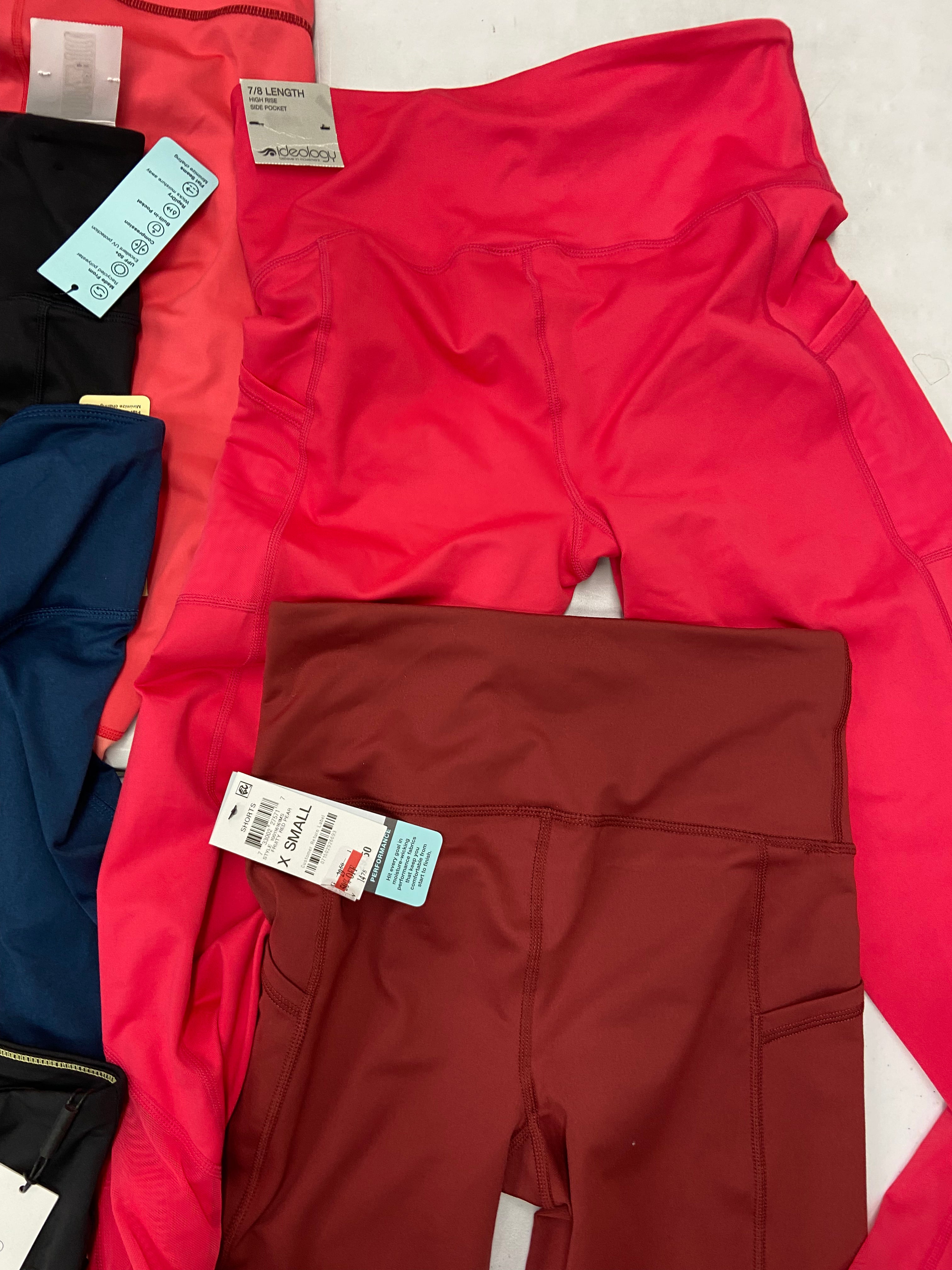 Women's Clothing Activewear Wholesale Lot, UNDER ARMOUR, CALVIN KLEIN, IDEOLOGY, 11 items, Shelf Pulls, MSRP $505