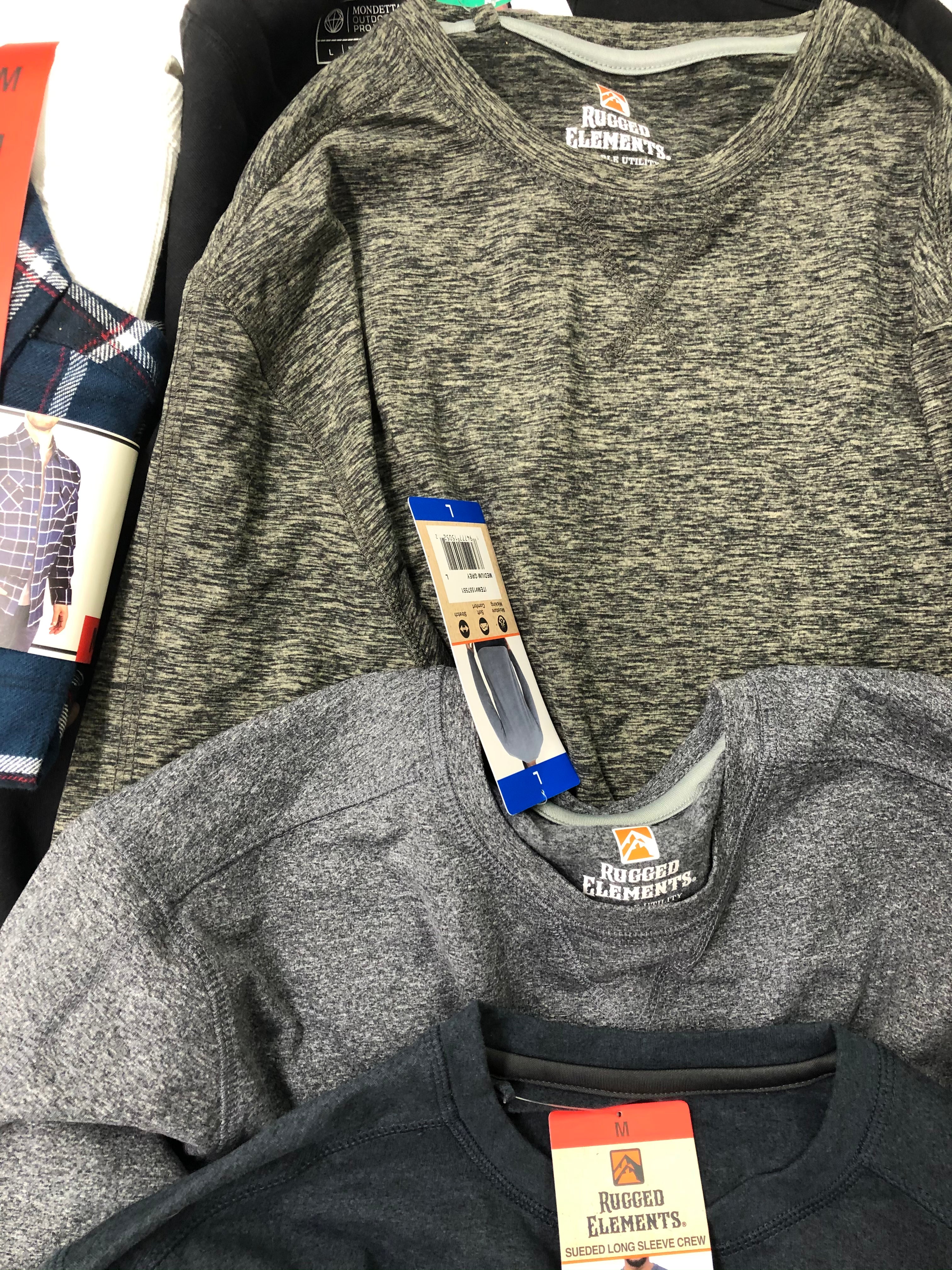 Men's Clothing Hoodies and Other Tops, Wholesale Lot, PUMA, MONDETTA, CATERPILLAR, THE GAME, RUGGED ELEMENT and more, 32 items, Shelf Pulls, MSRP $1,022