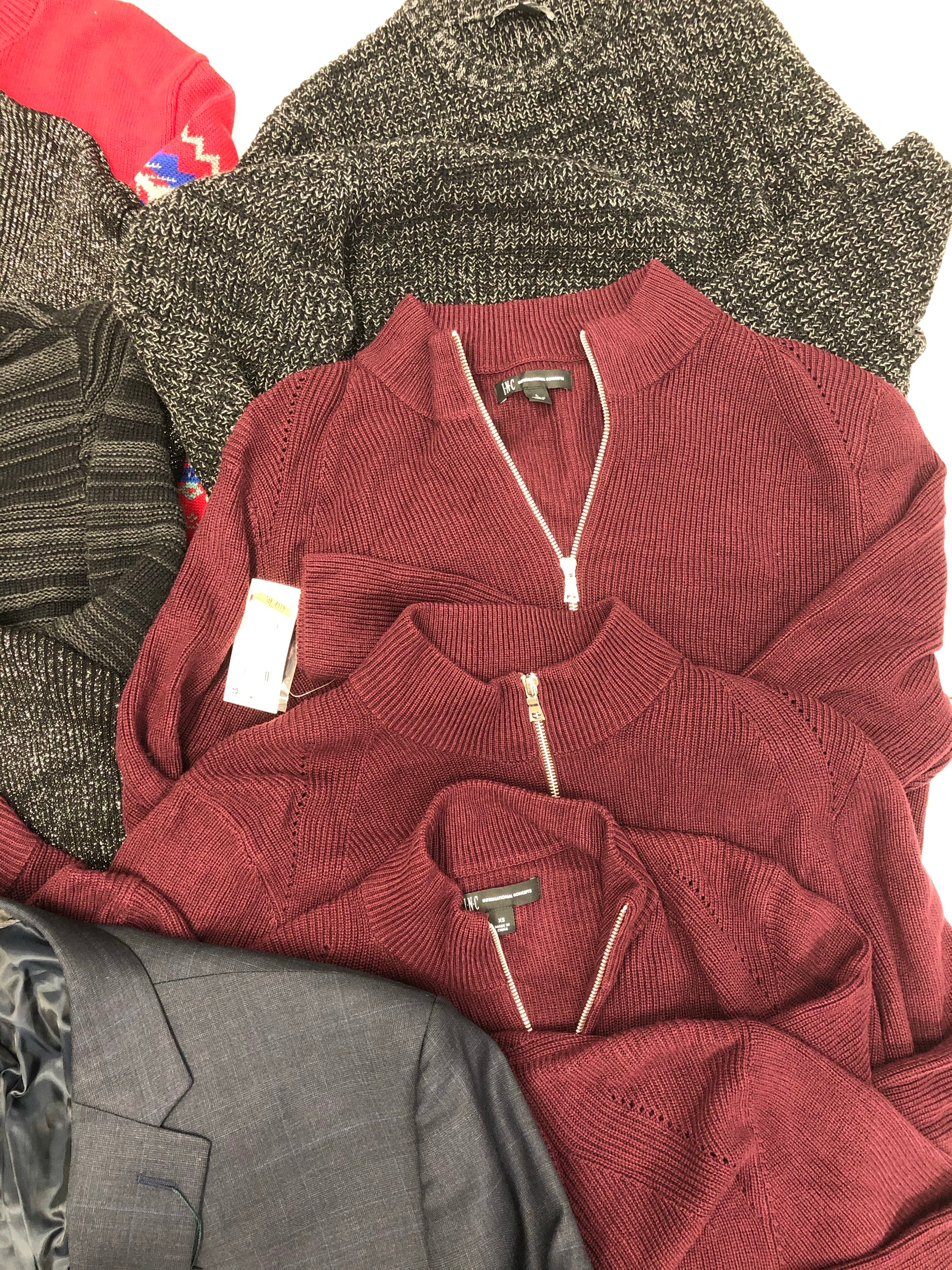 Men's Clothing Top Wholesale Lot, Polo Ralph Lauren, Clubroom, INC,  11 Units, Shelf Pulls, MSRP $1,150.50