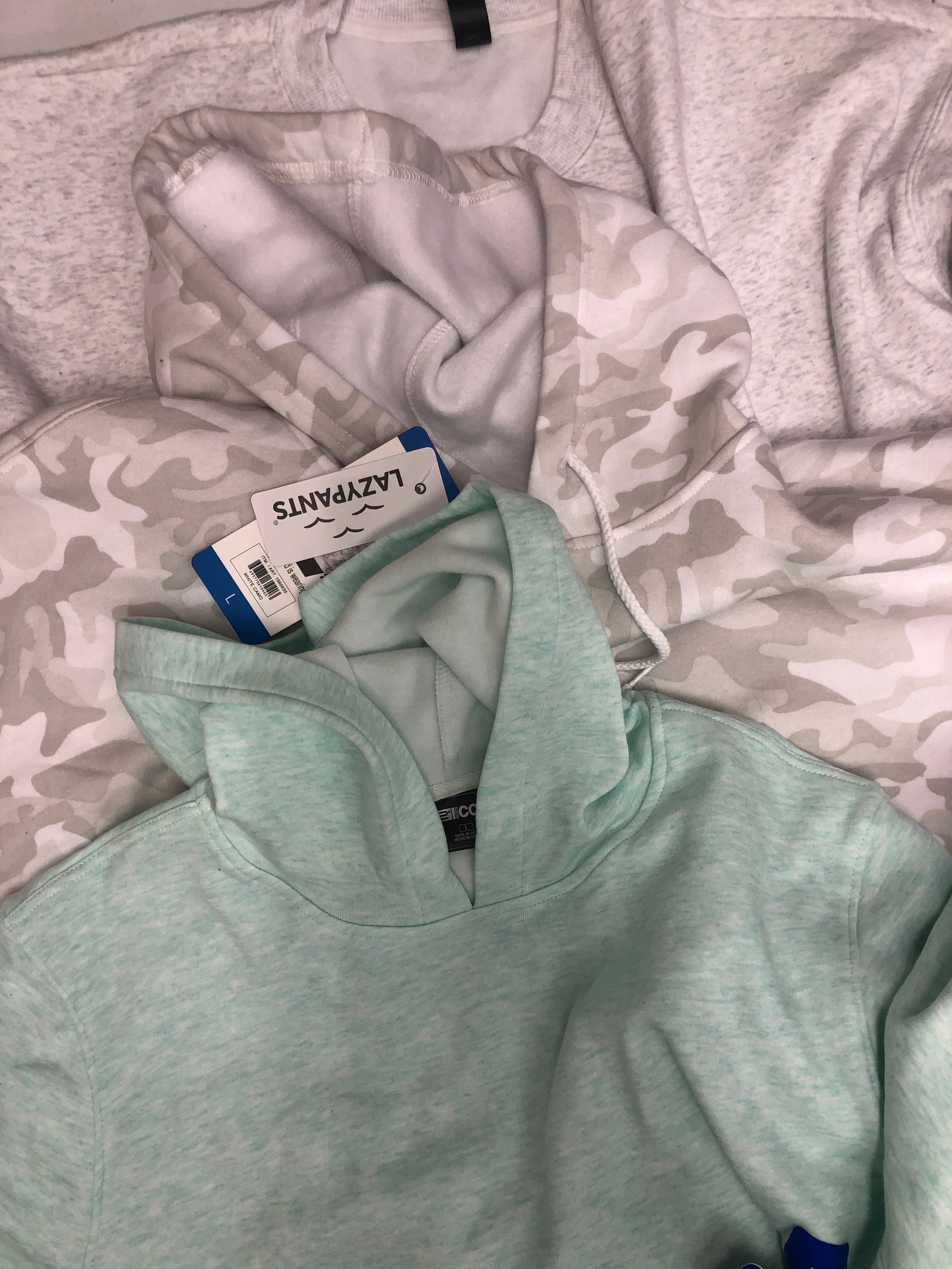 Women's Clothing Activewear Hoodies and others Wholesale Lot, PUMA, MARC NEW YORK, SKECHERS, EDDIE BAUER, and more, 15 items, Shelf Pulls, MSRP $447
