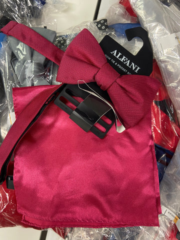 Men's Bow Ties & Handkerchiefs Sets Wholesale Lot, COUNTESS MARA, ALFANI and more, 94 items, CUSTOMER RETURNS