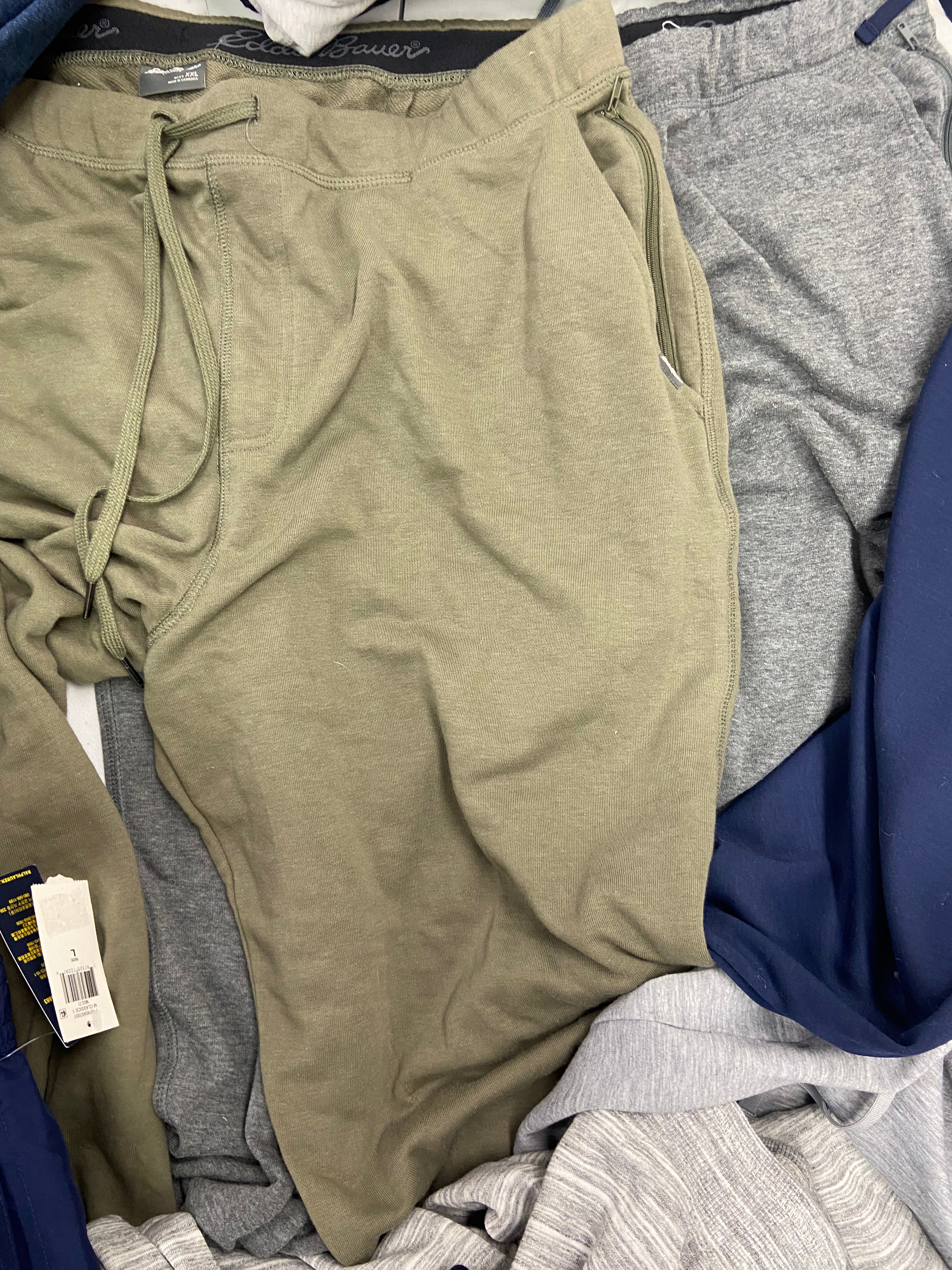Men's Clothings Bottoms, Wholesale Lot, FILA, POLO RALPH LAUREN, WEATHERPROOF , EDDIE BAUER, KIRKLAND, URBAN STAR, SPYDER and more, 11 items, CUSTOMER RETURNS