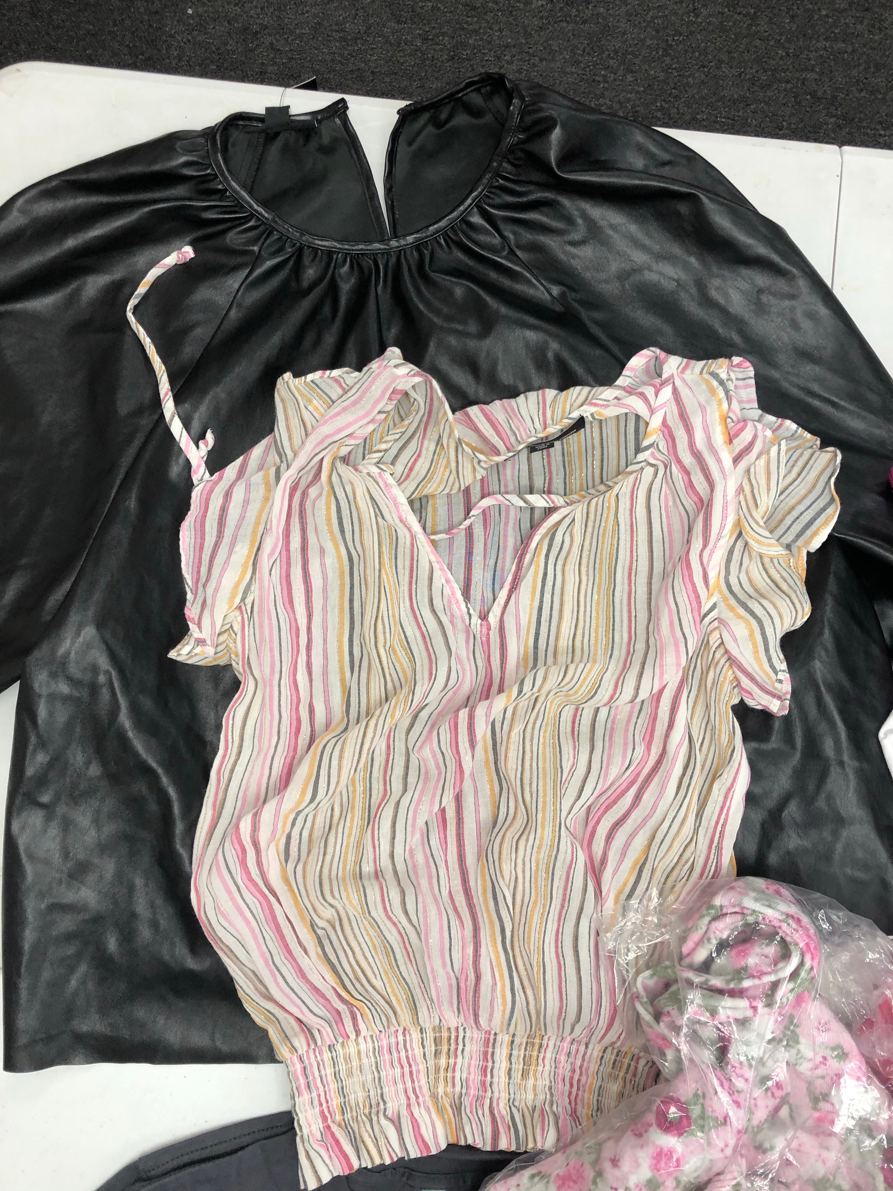 Women's Clothing Top Wholesale Lot, American Apparel, Alfani, Bar III and more, 12 Units, Shelf Pulls, MSRP $700